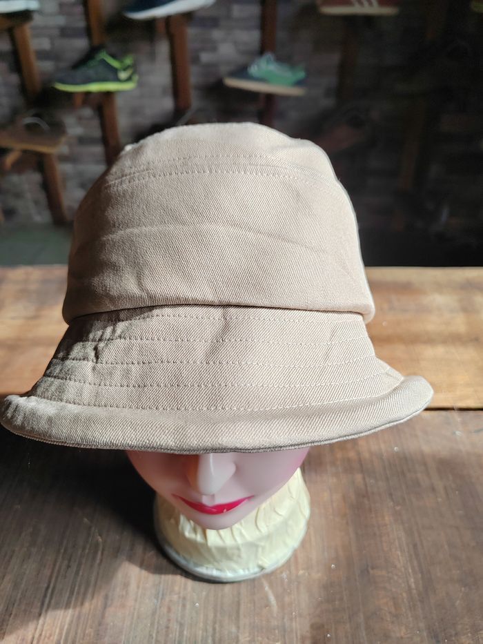 Japanese Brand Vintage Japanese Style Bucket Hat Cap Size ONE SIZE - 2 Thumbnail