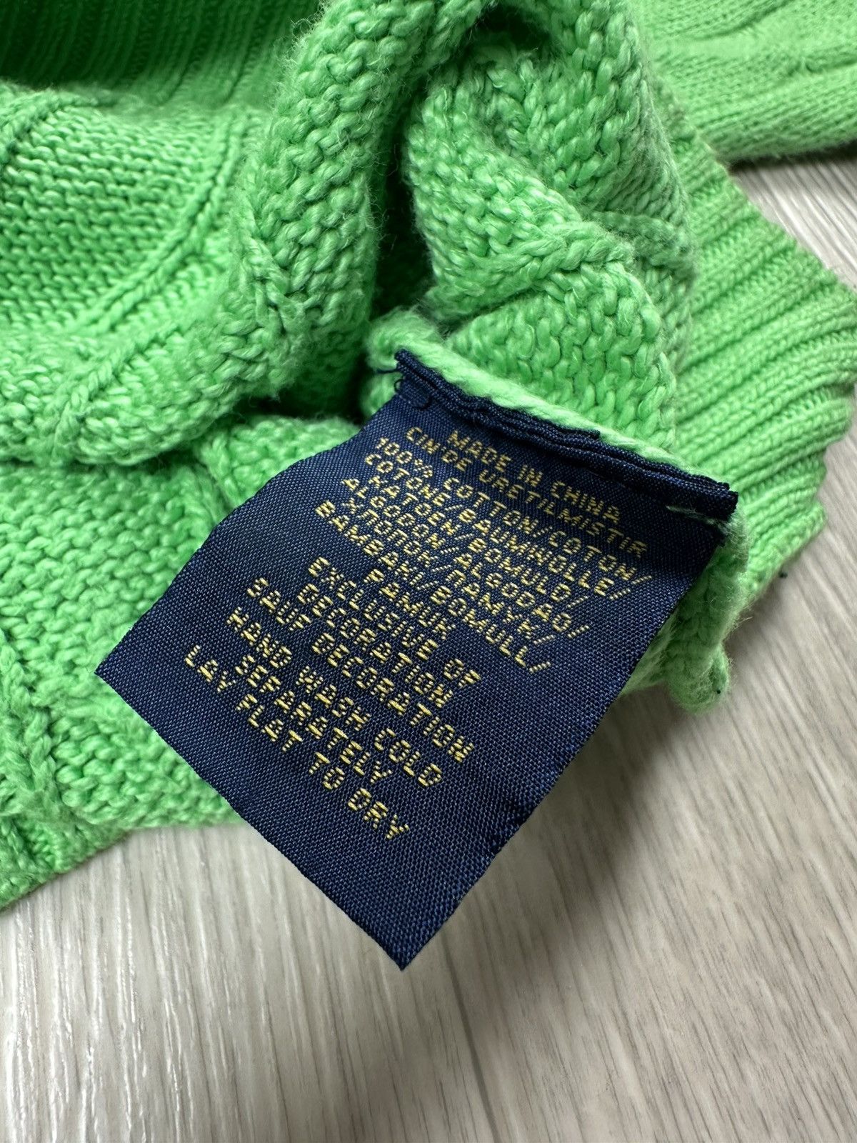 Polo Ralph Lauren Vintage Polo Ralph Lauren Wool Knit Sweater Size US XL / EU 56 / 4 - 8 Thumbnail