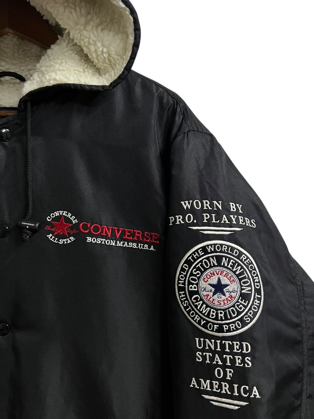 Converse Vintage Converse Worn by Pro Players Fur Jacket Size US L / EU 52-54 / 3 - 7 Thumbnail