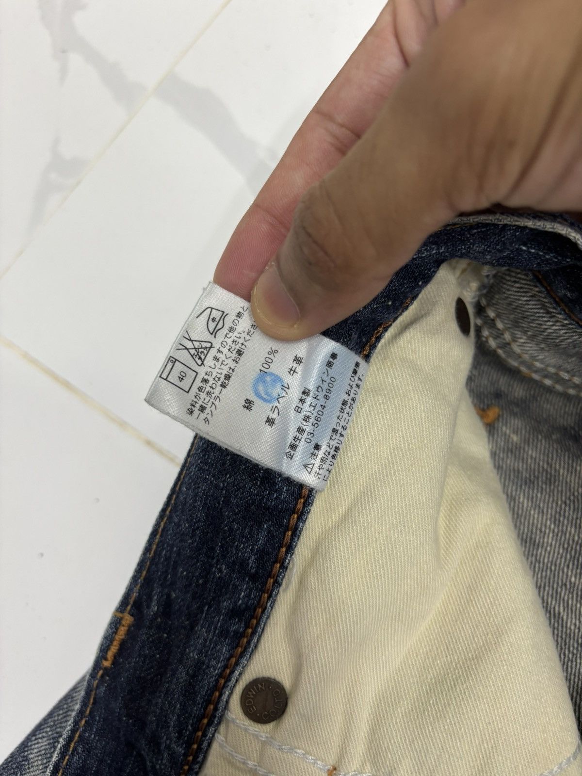 Edwin × Hysteric Glamour × If Six Was Nine Flare Jeans Edwin 500 Rebel Vintage Bootcut Denim Jeans Size US 30 / EU 46 - 12 Thumbnail