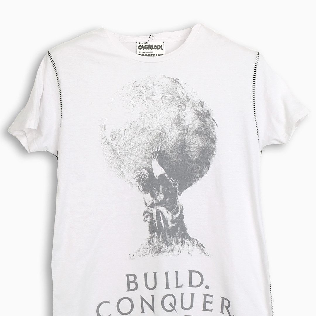 Vintage REPEAT PLUS RE-OVERLOCK VINTAGE PRINT T-SHIRT (RPO021202) Size US M / EU 48-50 / 2 - 3 Thumbnail