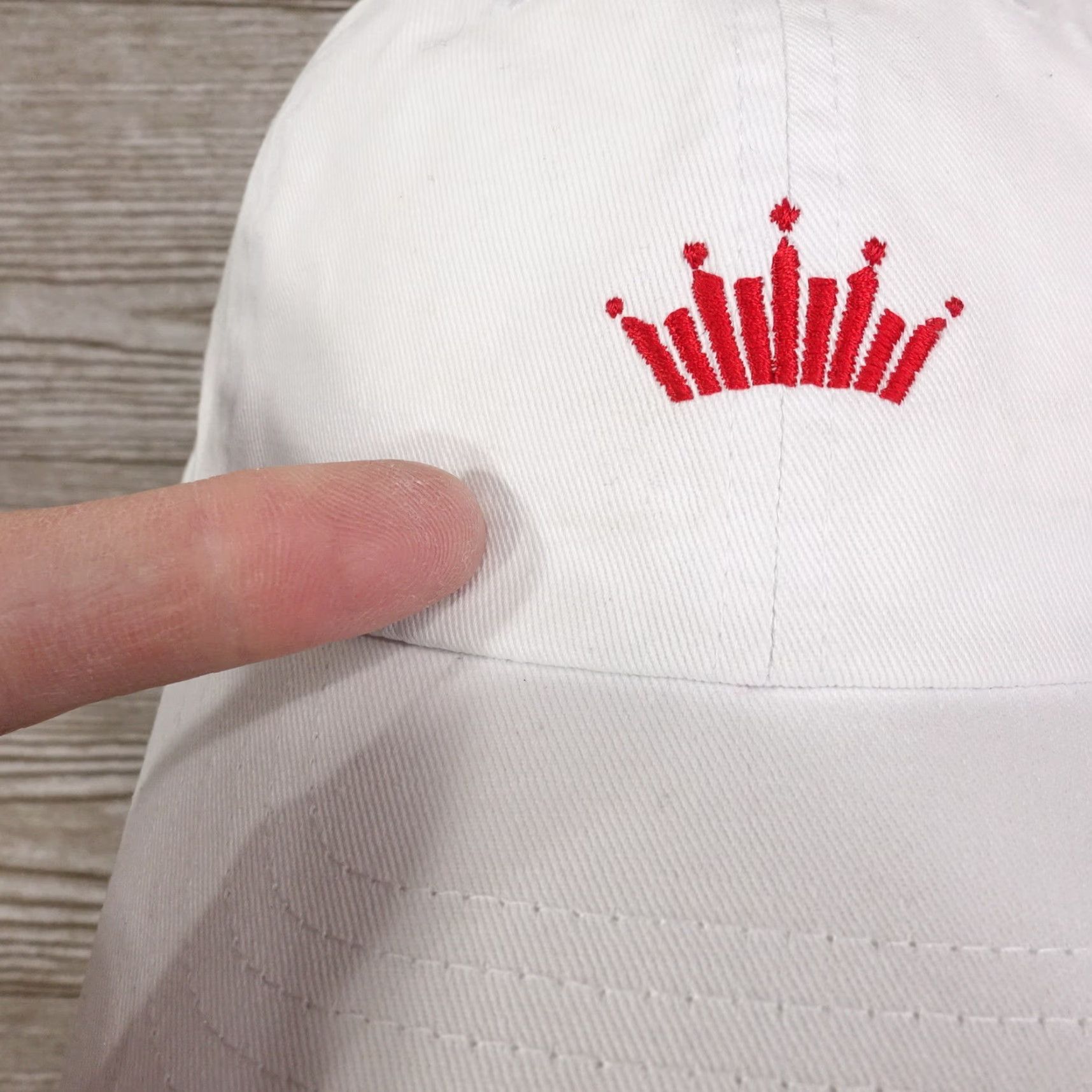 Budweiser ANHEUSER BUSCH BUDWEISER BEER WHITE BASEBALL CAP ADJUSTABLE UNISEX Size ONE SIZE - 4 Thumbnail
