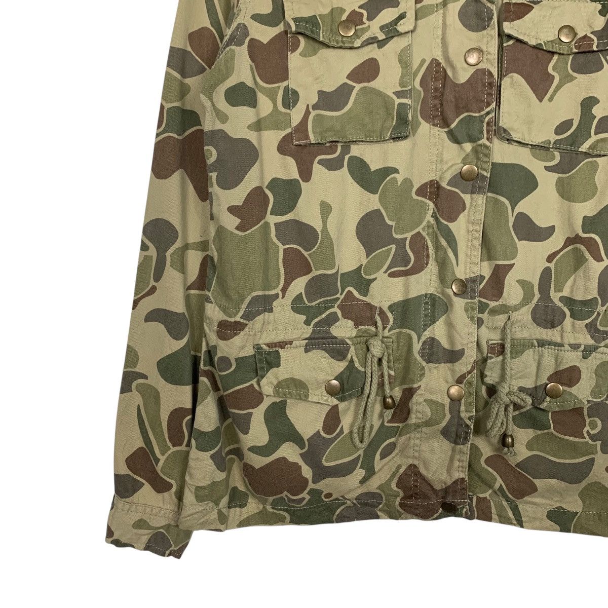 Japanese Brand LIFE IN PROGRESS Four Pocket Camo Chore Jacket #1575-C70 Size US S / EU 44-46 / 1 - 3 Thumbnail