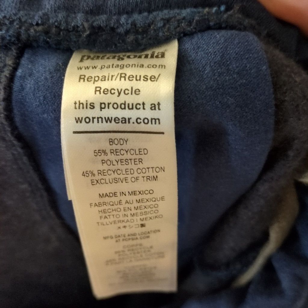 Patagonia Patagonia Lagom Blue Fritz Roy Icon Uprisal Sweatpants Small Size 30" / US 8 / IT 44 - 5 Thumbnail