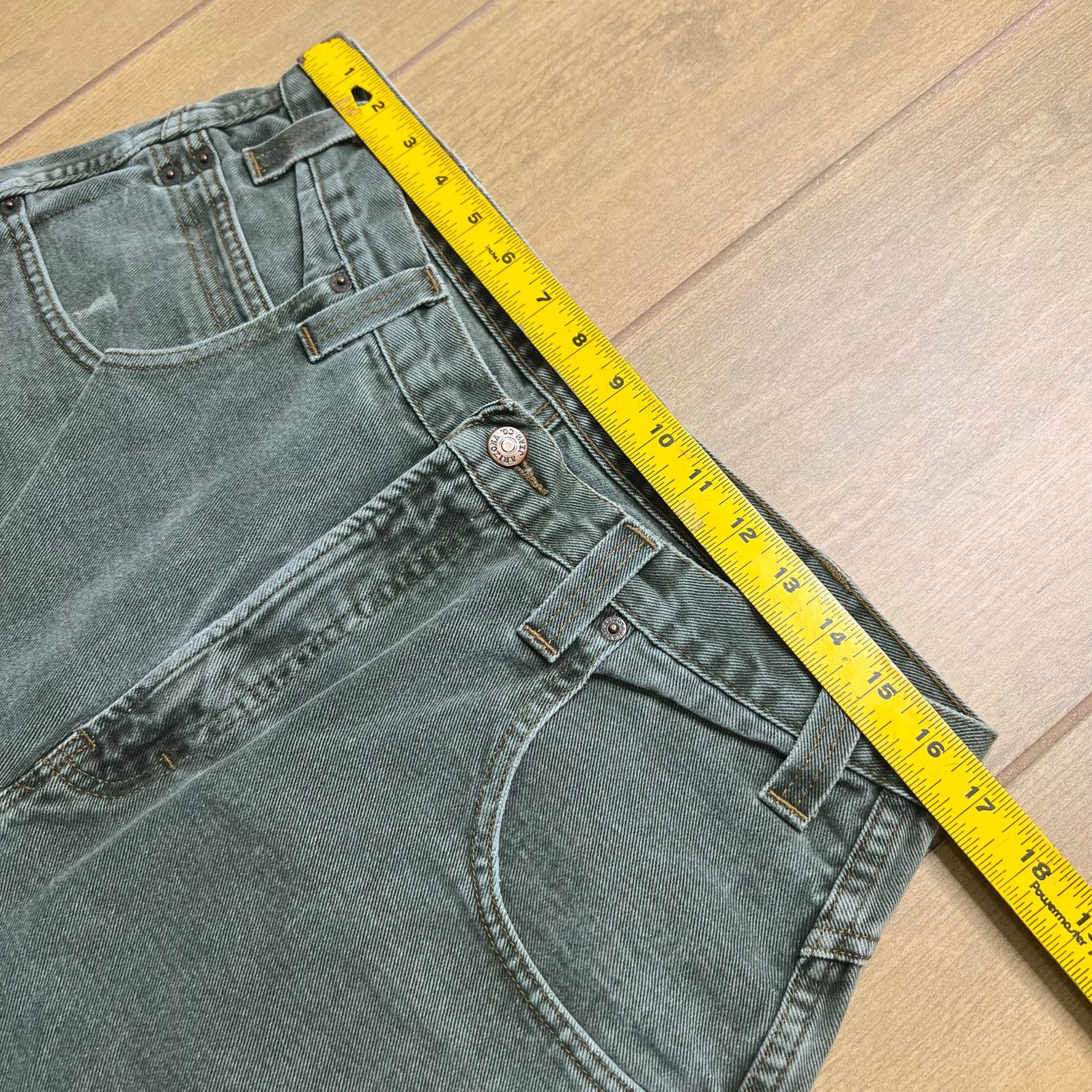 Arizona Jean Co. Vintage Arizona Jean Co. Men shorts Sz 36 Faded Green Y2K Size US 36 / EU 52 - 5 Thumbnail