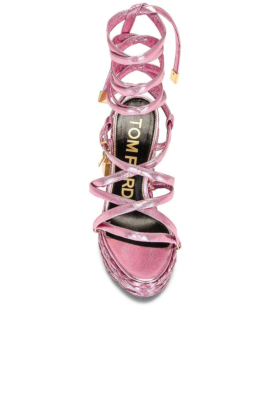 Tom Ford o1w1db11224 W3233 Sandals in Pink Size US 8 / IT 38 - 4 Thumbnail