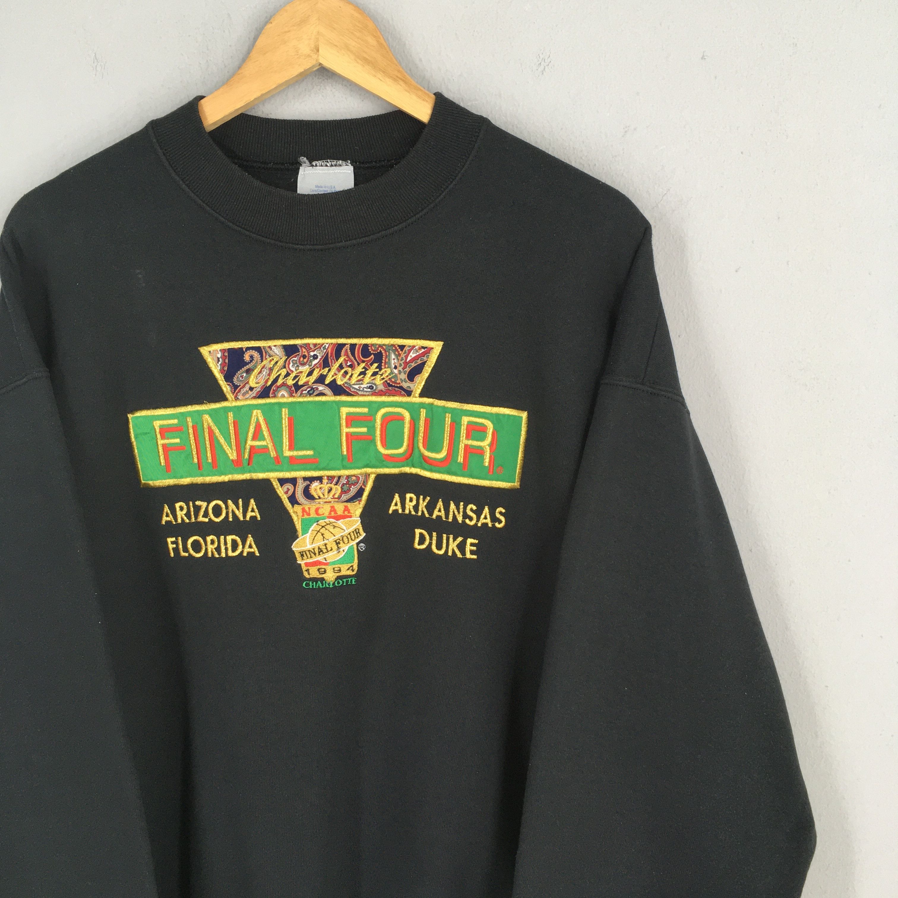 Logo 7 × NCAA Vintage 1994 Charlotte Final Four Basketball Sweatshirt XL Size US XL / EU 56 / 4 - 2 Thumbnail