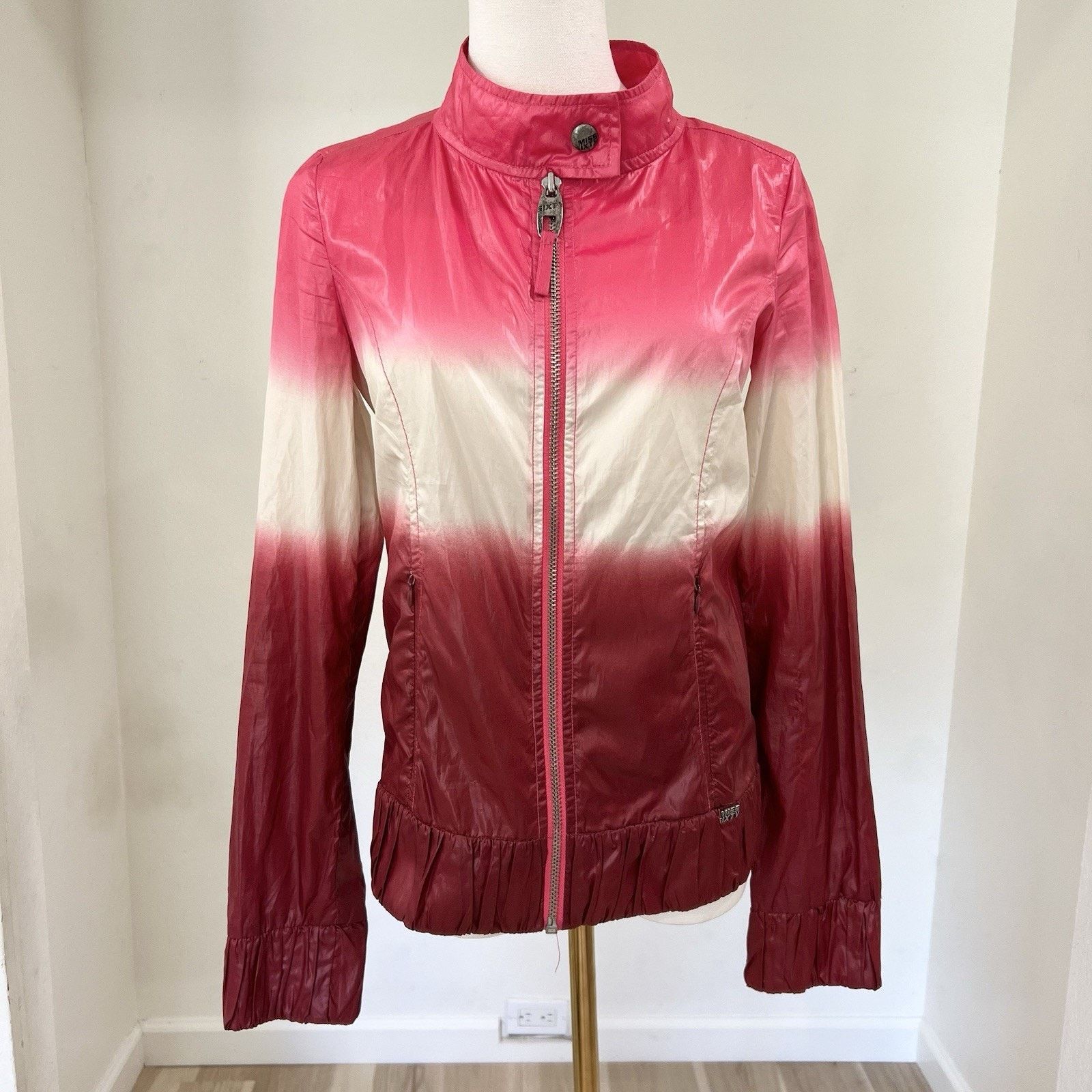 Miss Sixty Miss Sixty XS Moto Jacket Windbreaker Y2K Pink Size XS / US 0-2 / IT 36-38 - 1 Thumbnail