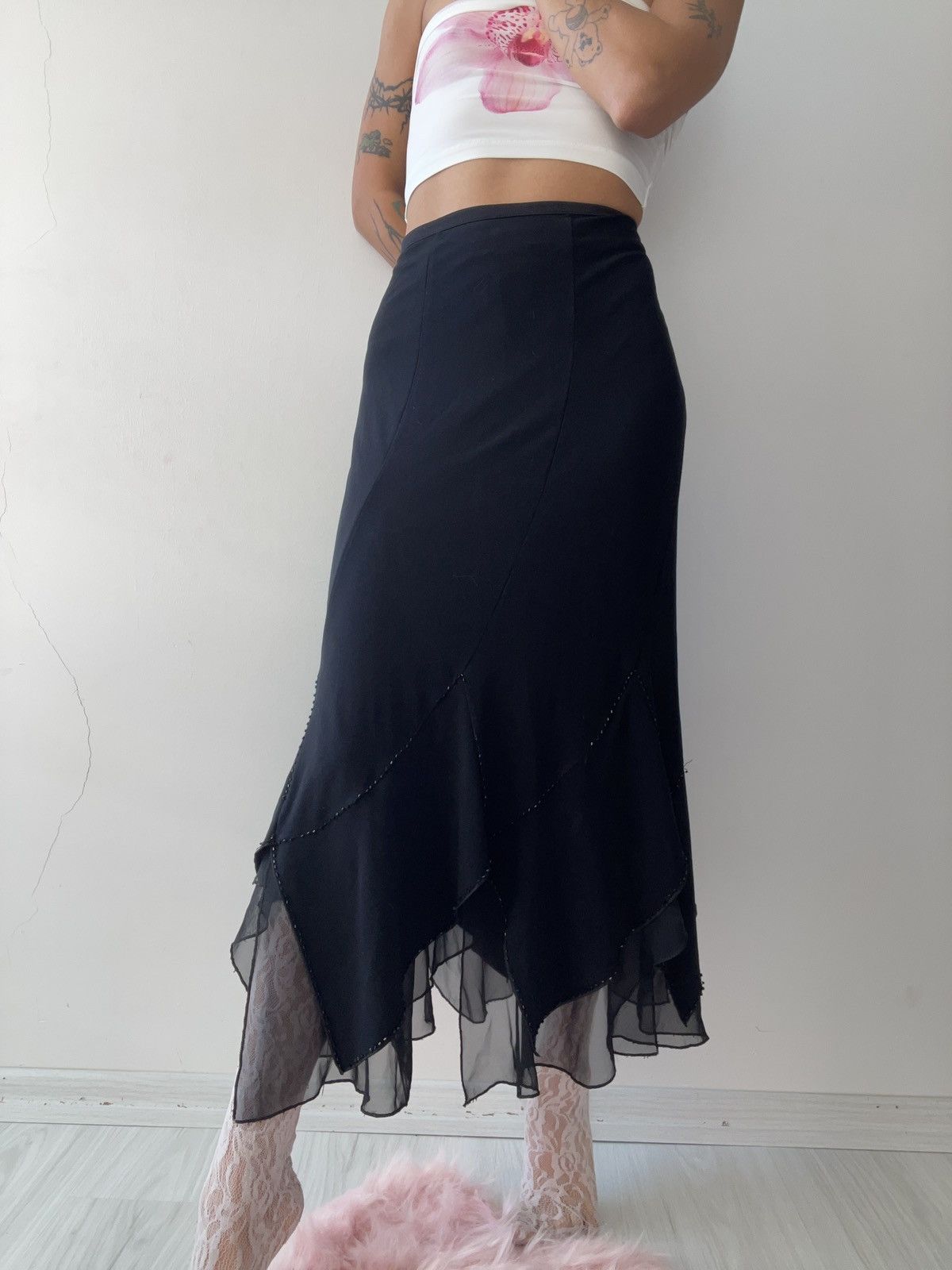 Vintage Vintage skirt Size 26" / US 2 / IT 38 - 2 Thumbnail