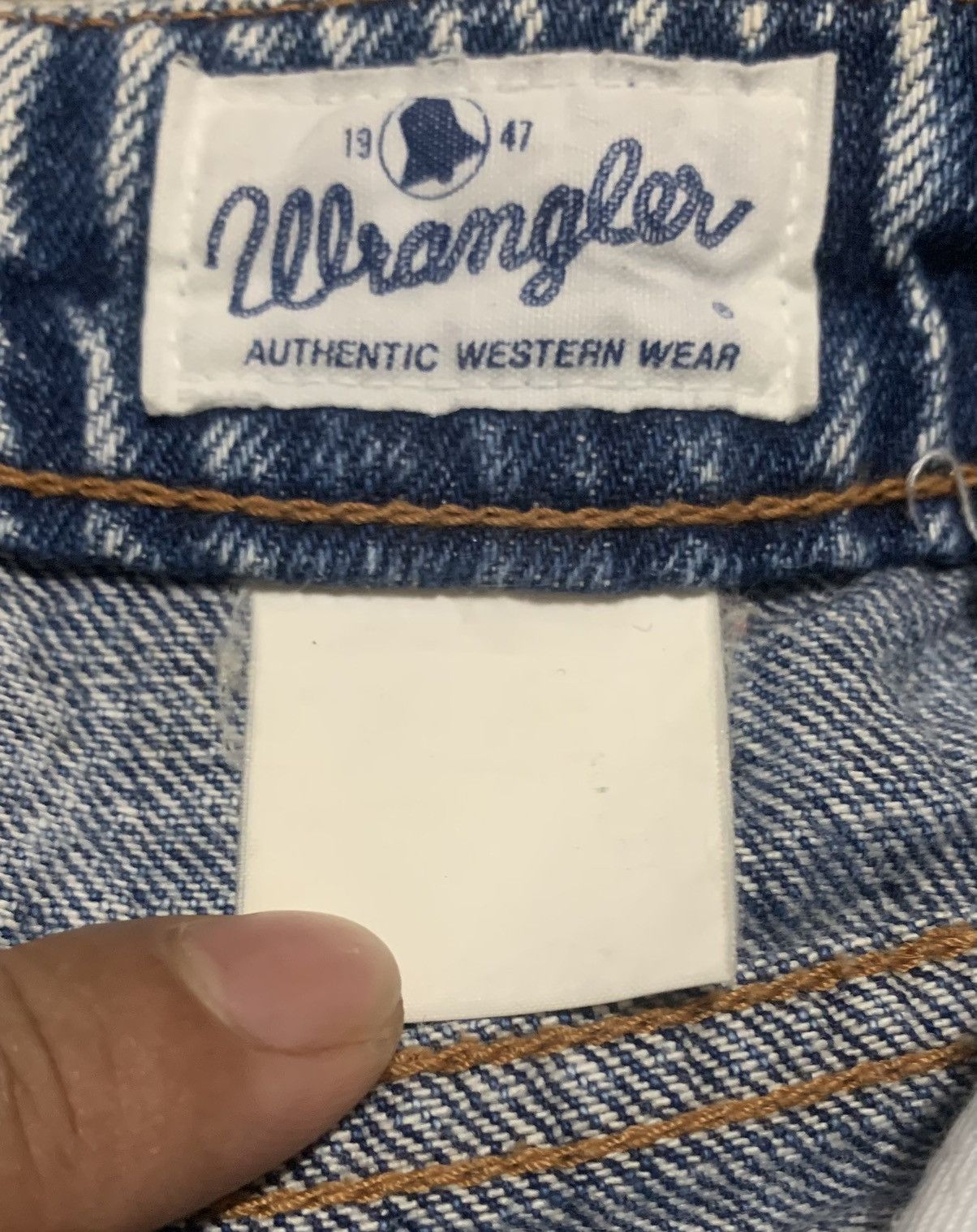Vintage Vintage 90s Wrangler Blue Bell’s Acid Wash Jeans Size US 27 - 9 Thumbnail