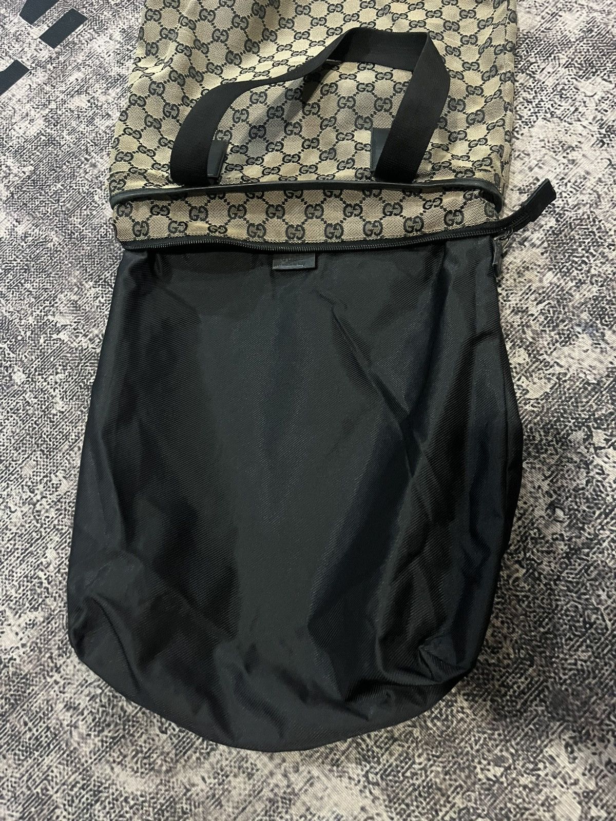Gucci GUCCI GG Canvas Tote Bag Beige Size ONE SIZE - 19 Thumbnail