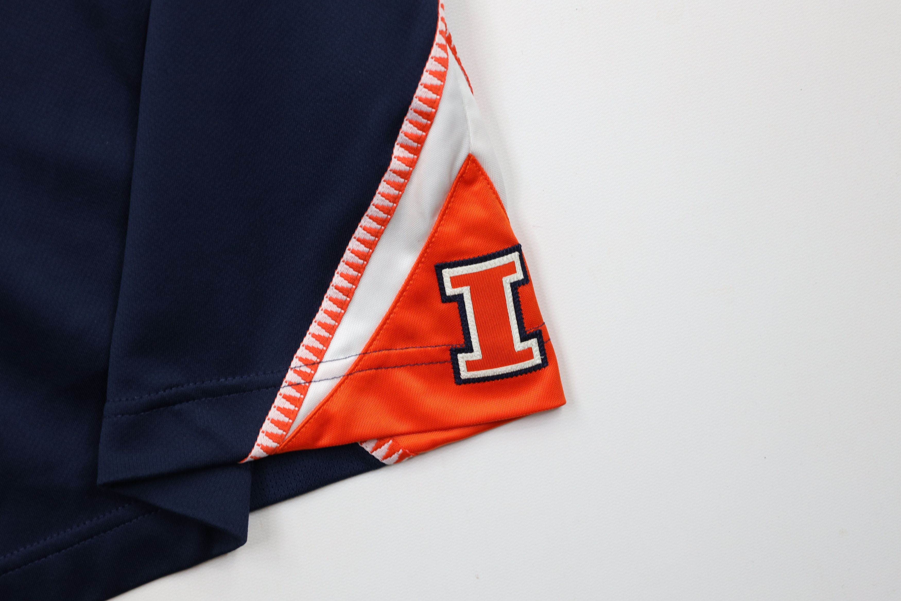 Nike × Vintage Nike Authentics Game Worn University of Illinois Shorts Size US 32 / EU 48 - 5 Thumbnail