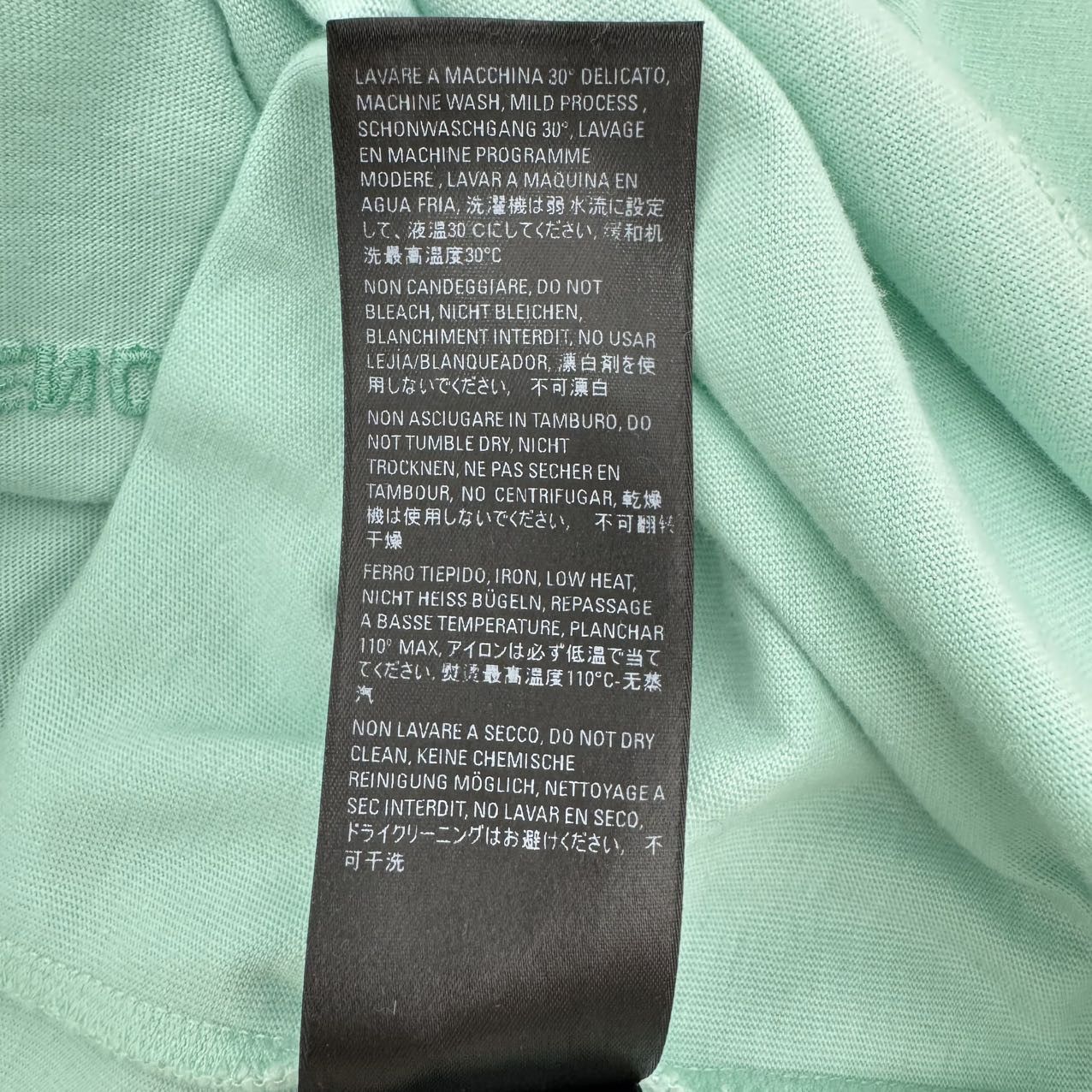 Balenciaga Balenciaga Logo Embroidered Short Sleeve T-shirt K26WX Size US XS / EU 42 / 0 - 7 Thumbnail