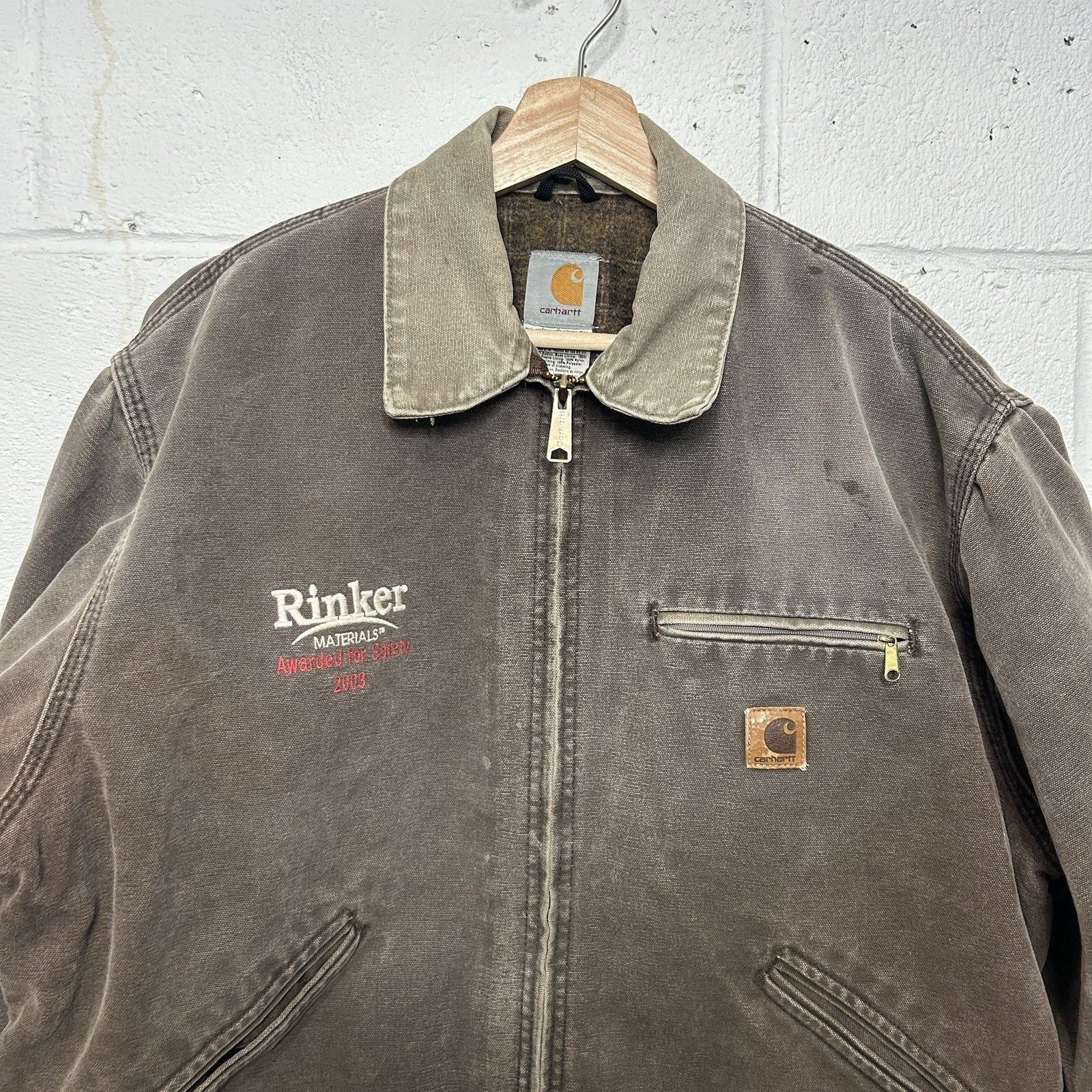 Carhartt Vintage Carhartt Blanket-Lined” Jacket “Chestnut Brown” J97 Size US L / EU 52-54 / 3 - 4 Thumbnail