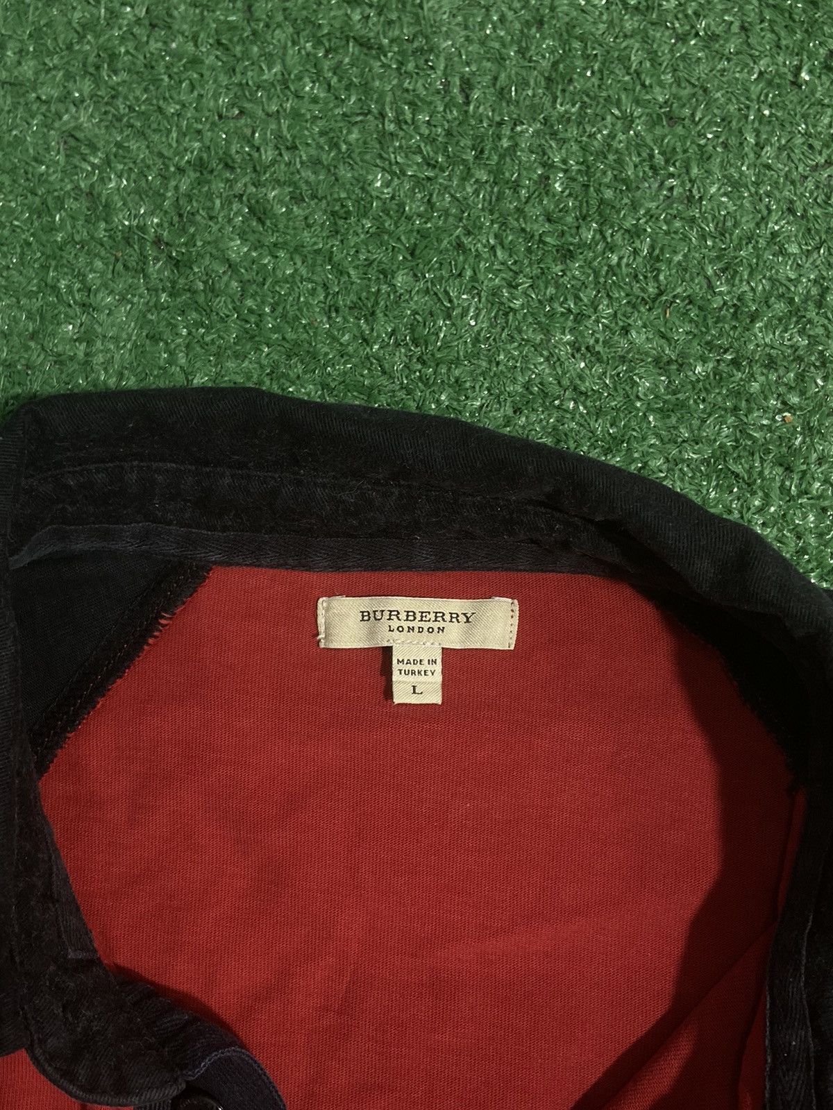 Burberry Burberry tshirt polo longsleeve Size US L / EU 52-54 / 3 - 5 Thumbnail