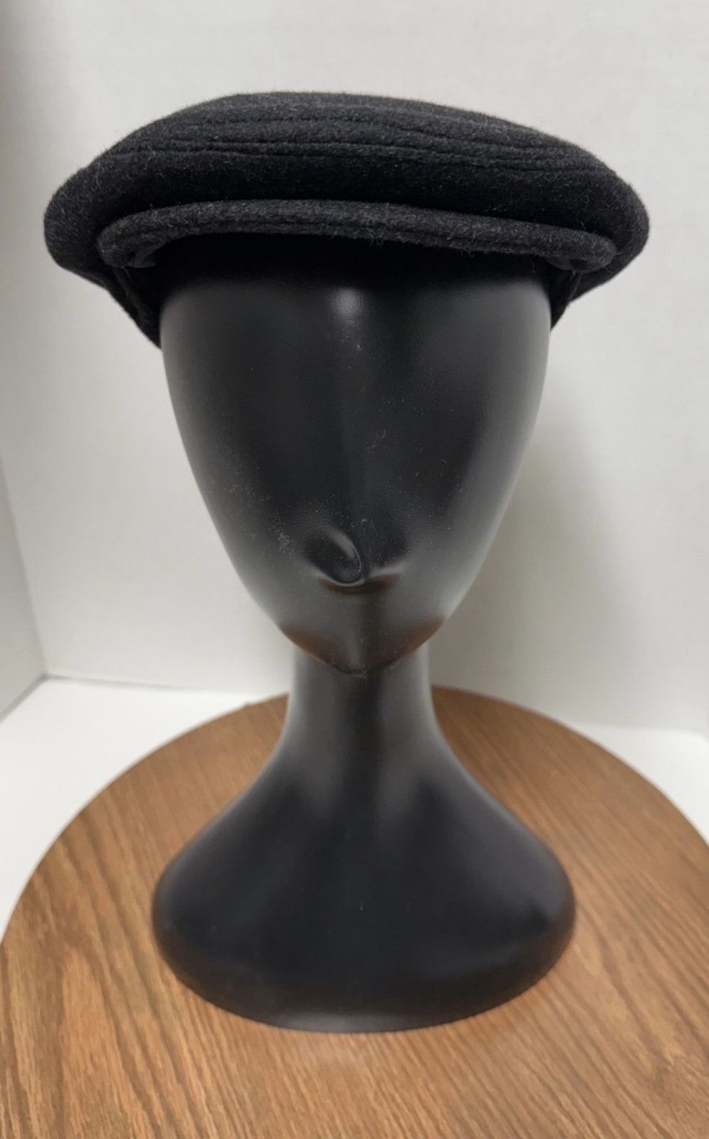 Other Country Gentleman Vtg Black Wool Cashmere Newsboy Cap 04553 Size ONE SIZE - 1 Thumbnail