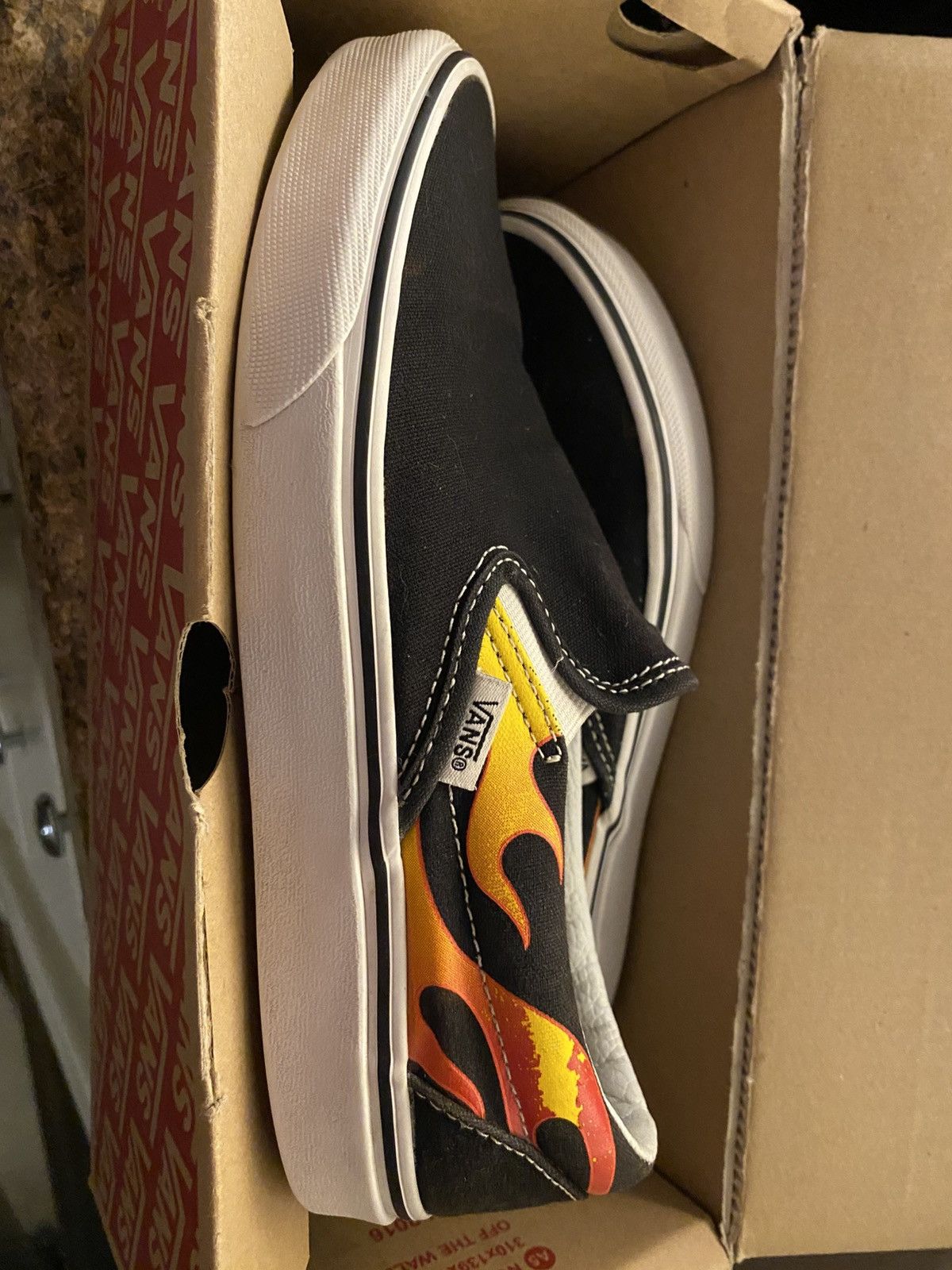 Vans Vans flame classic slip-0ns Size US 7.5 / IT 37.5 - 6 Thumbnail