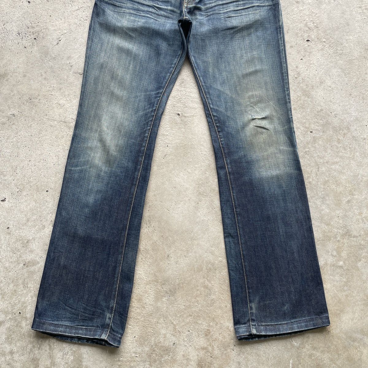 Jean × Replay × Vintage W32💥 Vintage Replay FLARE Faded Jeans Pants BOOTCUT Denim Size US 32 / EU 48 - 4 Thumbnail