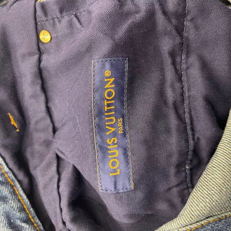 Louis Vuitton LOUIS VUITTON Turquoise Jeans Size US 30 / EU 46 - 4 Thumbnail