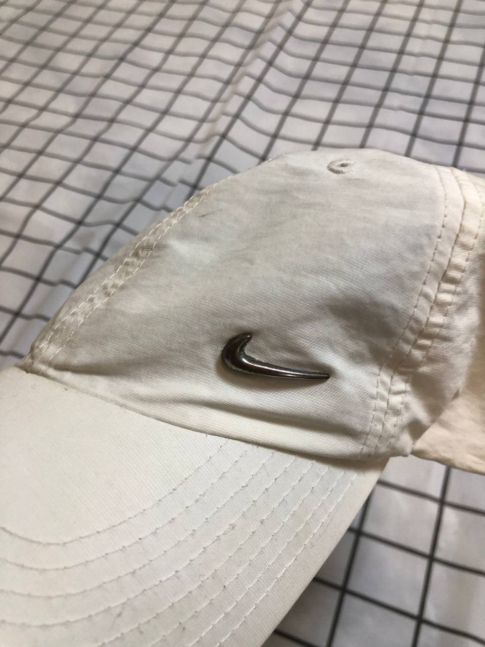 Nike Vintage Nike Sportswear Hat Cap Navy Blue Swoosh Logo Y2k Size ONE SIZE - 3 Thumbnail