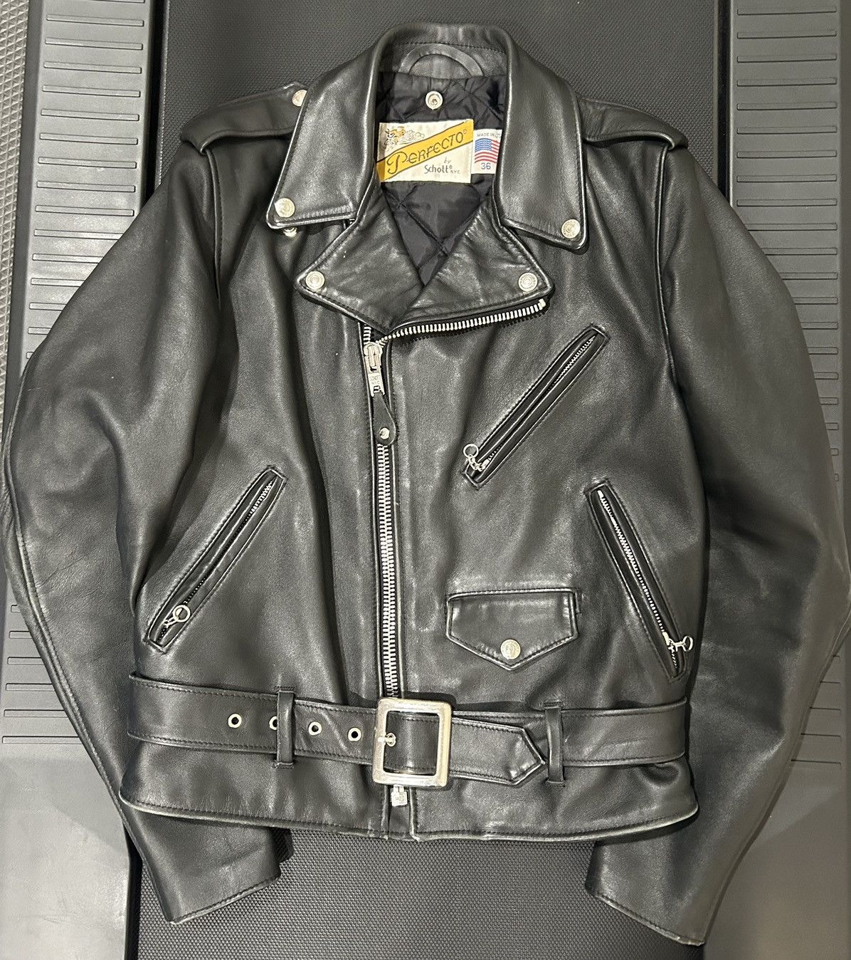 Schott SCHOTT Perfecto USA steerhide size 36 Size US XS / EU 42 / 0 - 1 Thumbnail