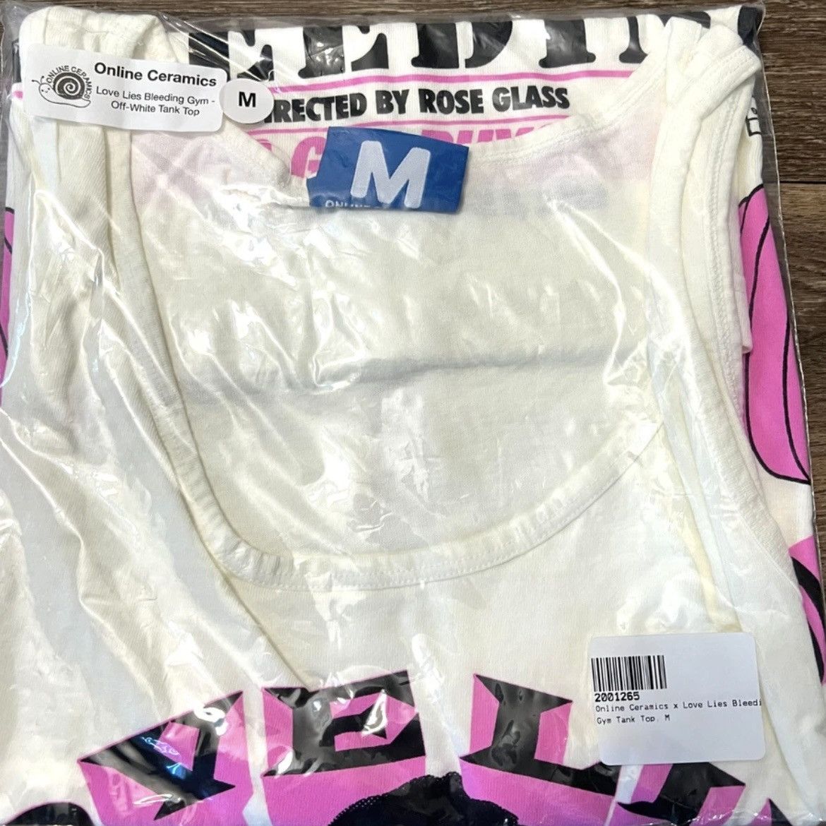 A24 × Online Ceramics M A24 Love Lies Bleeding Online Ceramics Gym TANK Top shirt Size M / US 6-8 / IT 42-44 - 1 Thumbnail