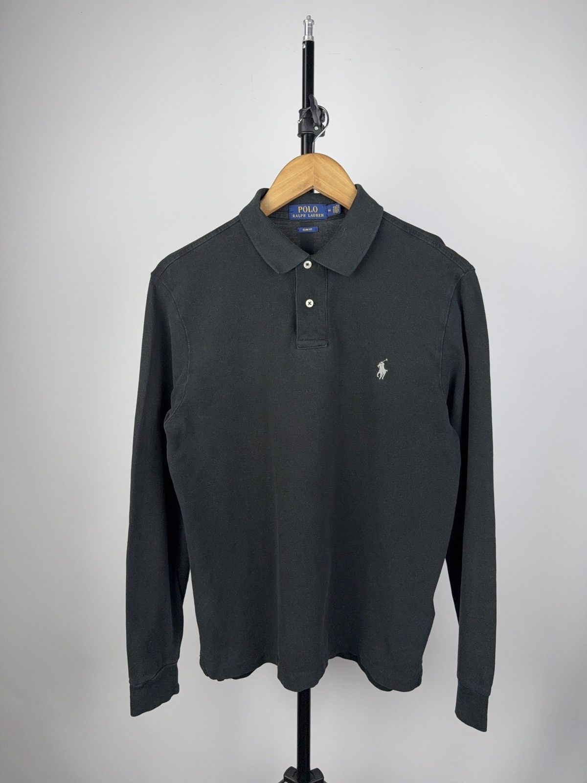 Polo Ralph Lauren × Vintage VNTG Faded Polo Ralph Lauren Polos Chief Keef Basic Y2K USA Size US M / EU 48-50 / 2 - 1 Thumbnail