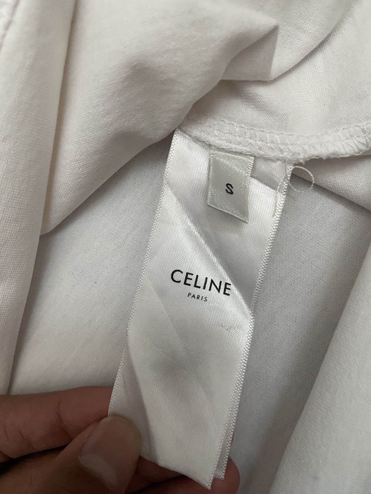 Celine Celine Paris Logo Tee Size S / US 4 / IT 40 - 6 Thumbnail