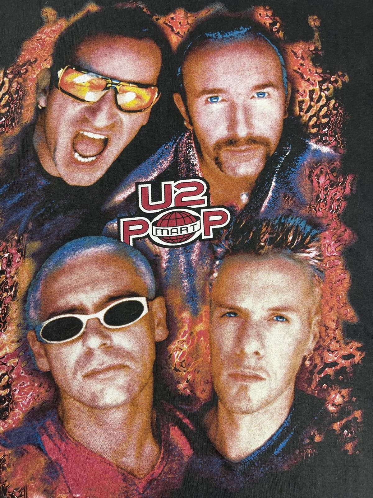 Band Tees × Vintage Vintage 1997 U2 PopMart Tour T-Shirt Size US XXL / EU 58 / 5 - 3 Thumbnail