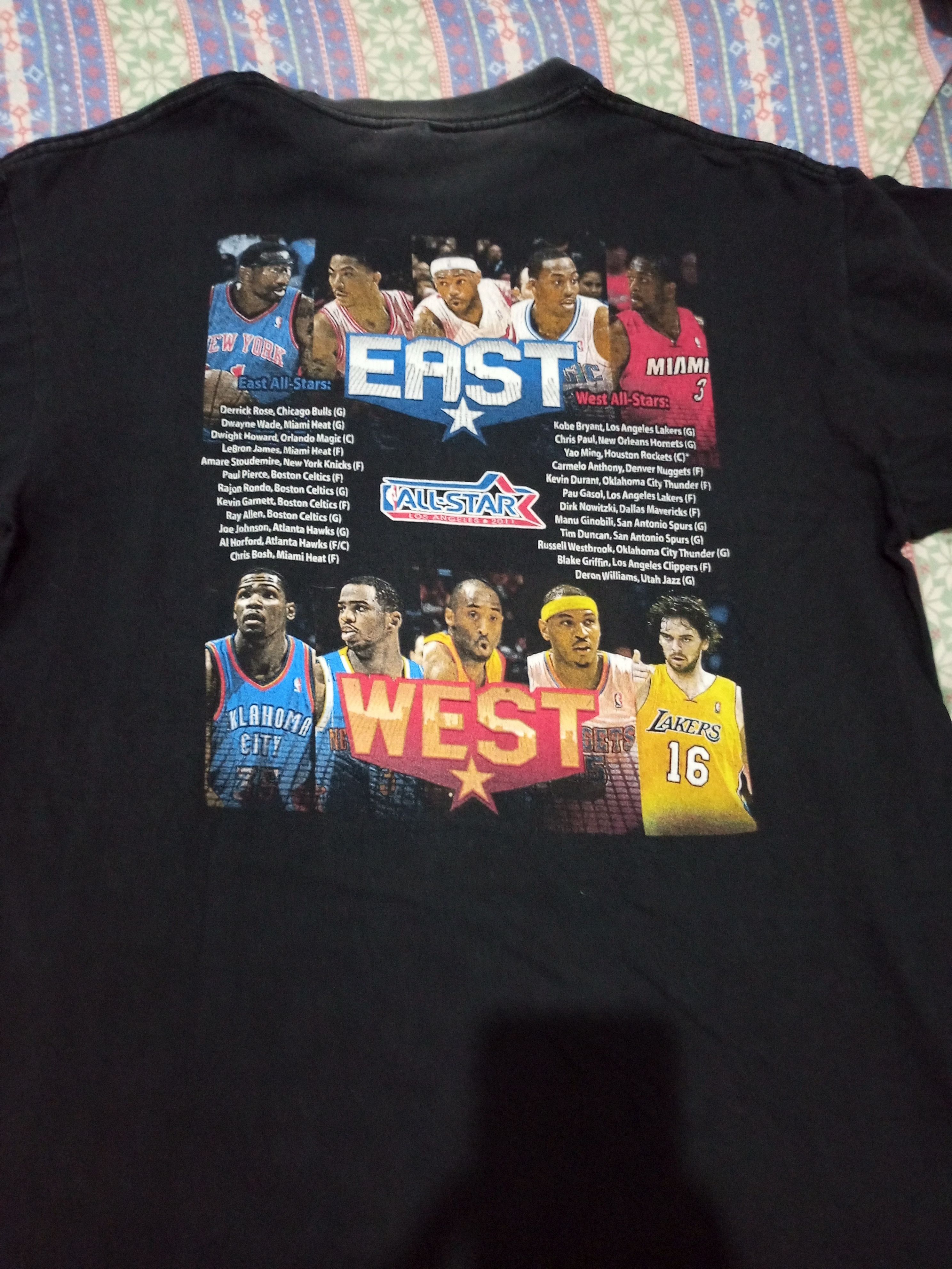 Vintage VINTAGE 2011 NBA ALLSTAR Size US M / EU 48-50 / 2 - 2 Thumbnail