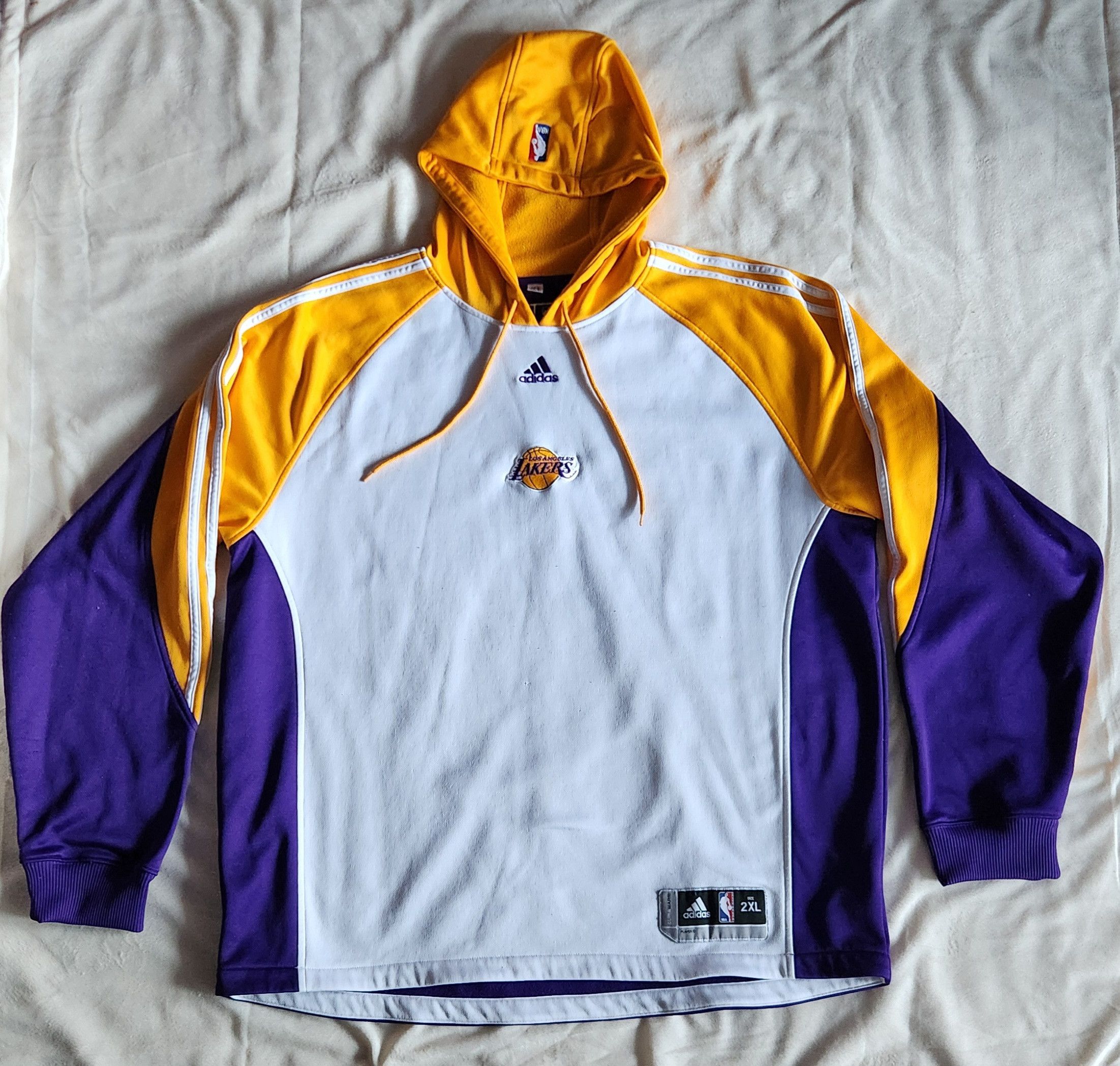 image of Adidas Clima365 Los Angeles Lakers Nba Warmup Shooting in Purple, Men's (Size 2XL)