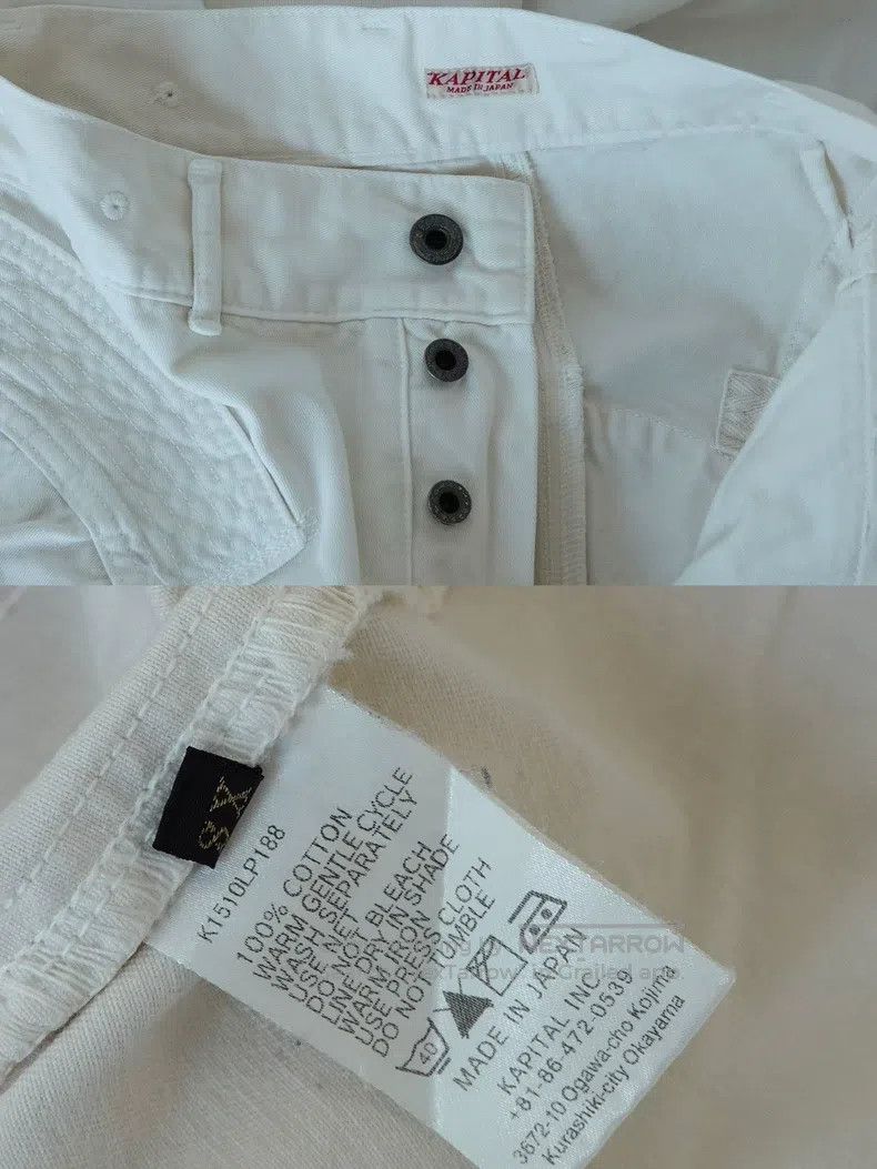 Kapital Kapital Size XS Fine workmanship stitching good version lar Size US 28 / EU 44 - 9 Thumbnail