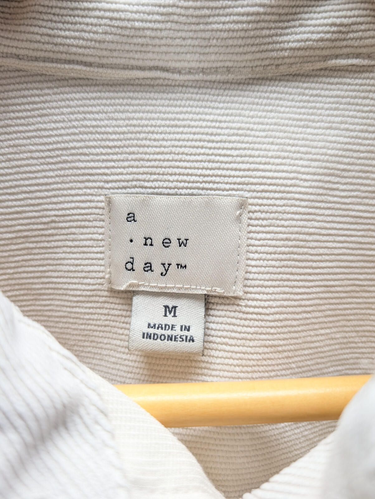 Other A New Day Oversized Button Up Shirt Long Sleeve Pocket Size M / US 6-8 / IT 42-44 - 7 Thumbnail