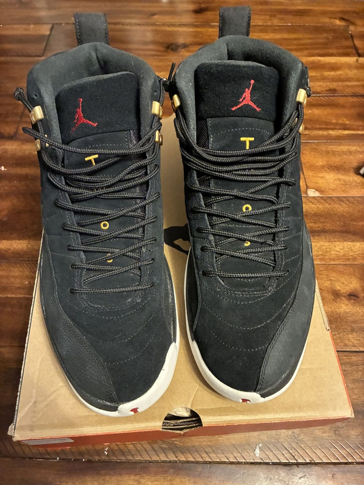 Jordan Brand Jordan 12 Reverse Taxi Size US 12 / EU 45 - 1 Thumbnail