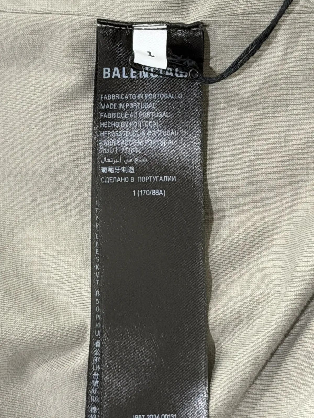 Balenciaga BALENCIAGA BIKER UNITY ZIP UP Size US L / EU 52-54 / 3 - 4 Thumbnail
