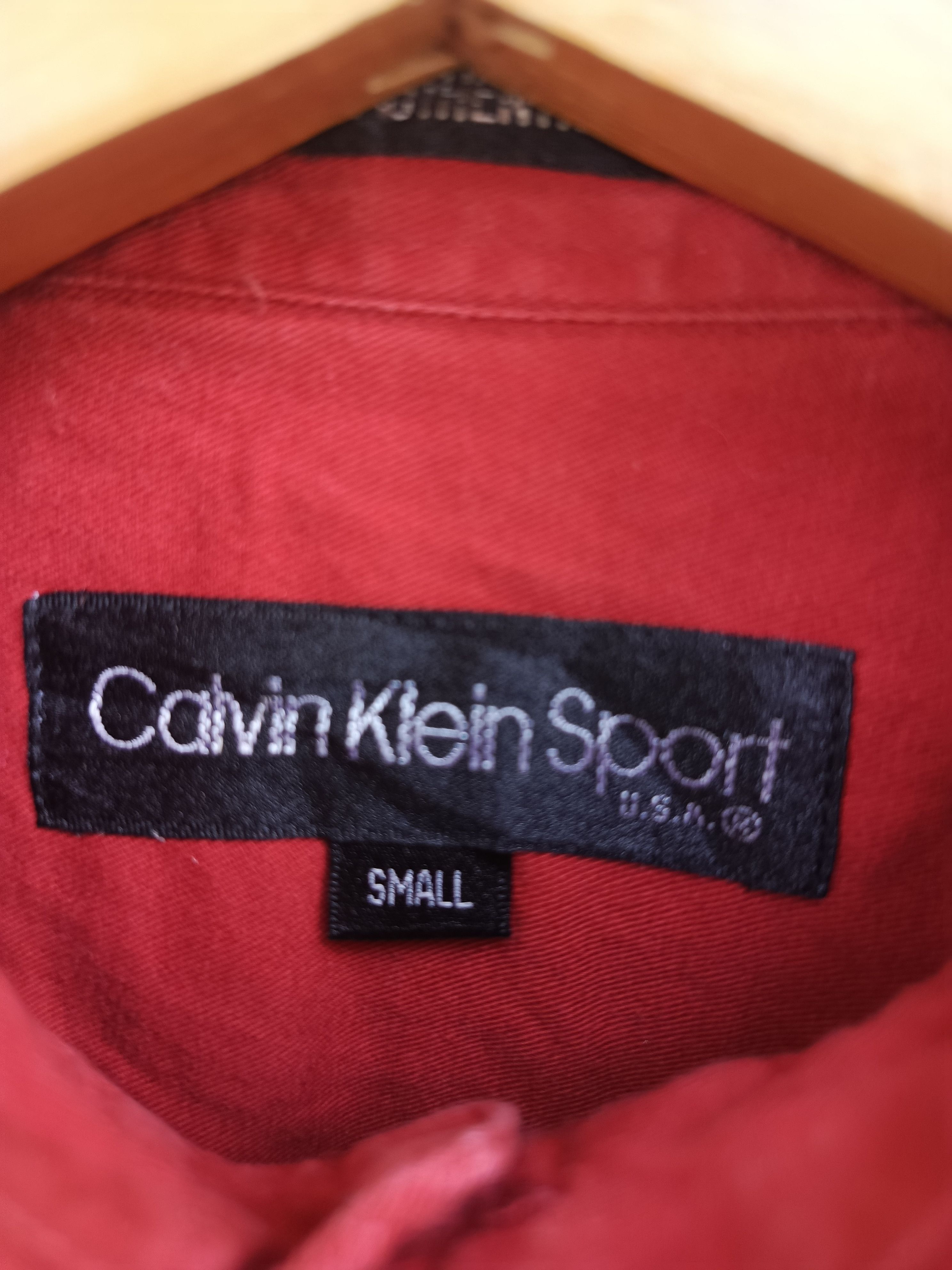Calvin Klein Calvin Klein sport usa shirt button ups Size US S / EU 44-46 / 1 - 4 Thumbnail
