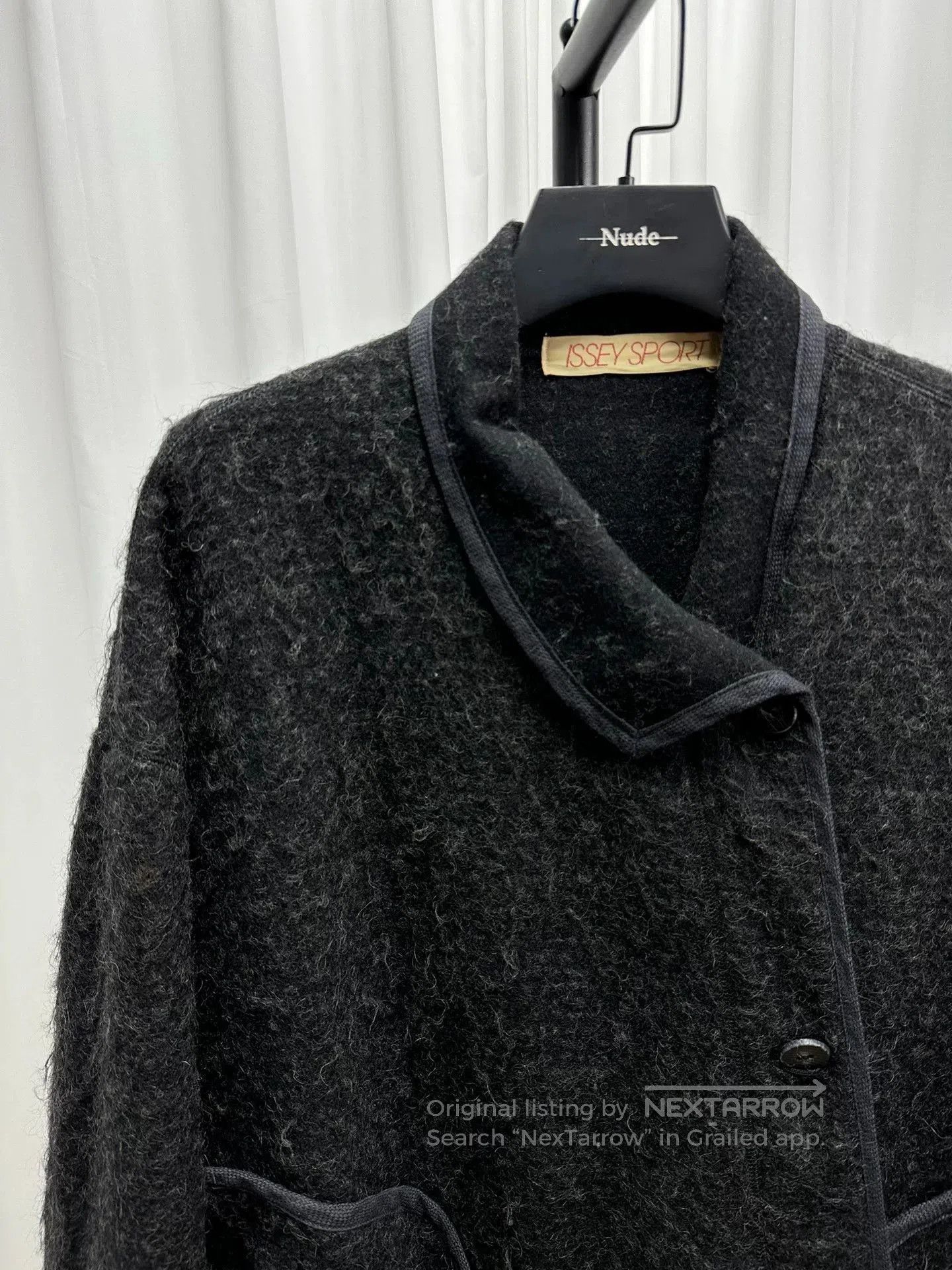 Issey Miyake Issey Sport Wool Coat - Early Design. Size L / US 10 / IT 46 - 2 Thumbnail
