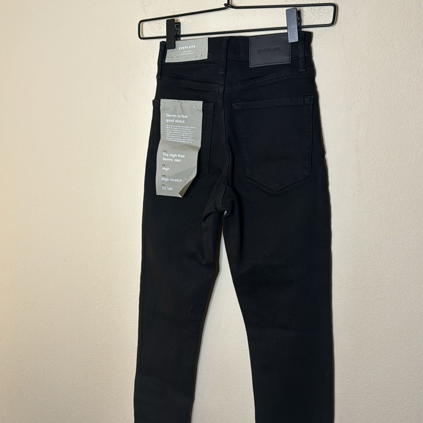 Everlane Everlane The Authentic Stretch High-Rise Skinny -Blk Sz 23 T Size 23" - 7 Thumbnail