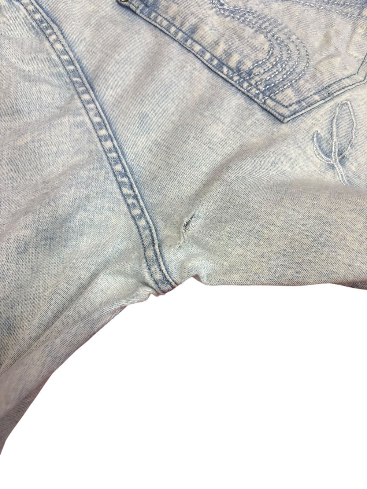 Gotcha × Vintage Vtg Gotcha Distressed Blue Acid Washed Jeans Size US 34 / EU 50 - 6 Thumbnail