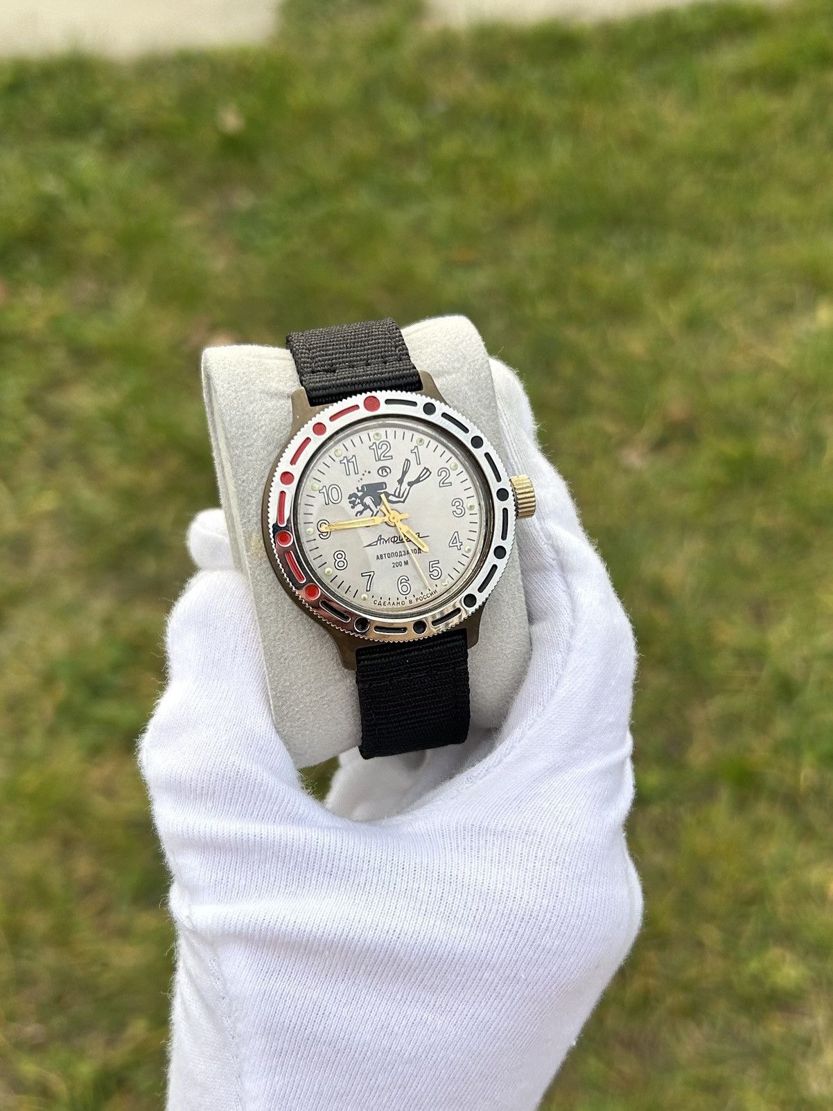 Vintage Vintage Watch Vostok Amphibia Automatic Mechanical 1990s Size ONE SIZE - 3 Thumbnail