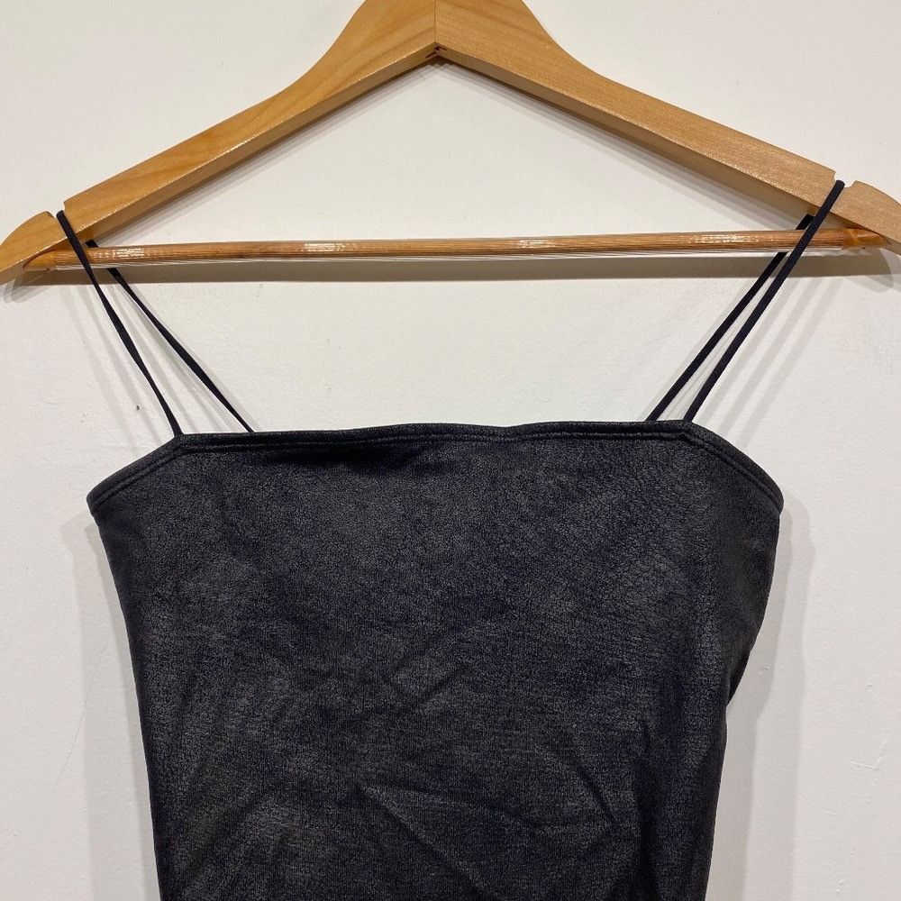 Abercrombie & Fitch Abercrombie & Fitch Black Square NeckBodysuit Size S / US 4 / IT 40 - 3 Thumbnail