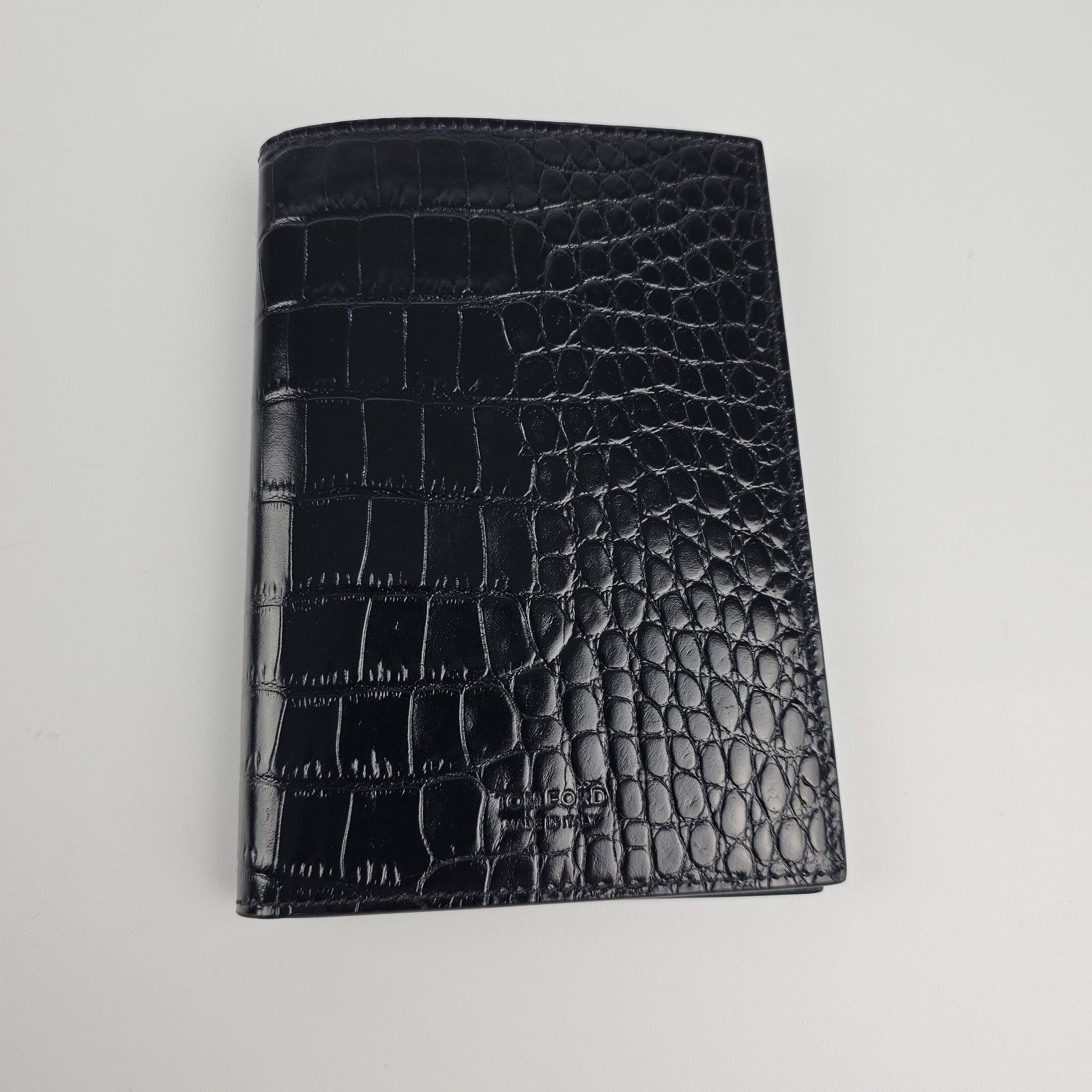 Tom Ford TOM FORD Black Embossed Leather Wallet New & Authentic Size ONE SIZE - 4 Thumbnail