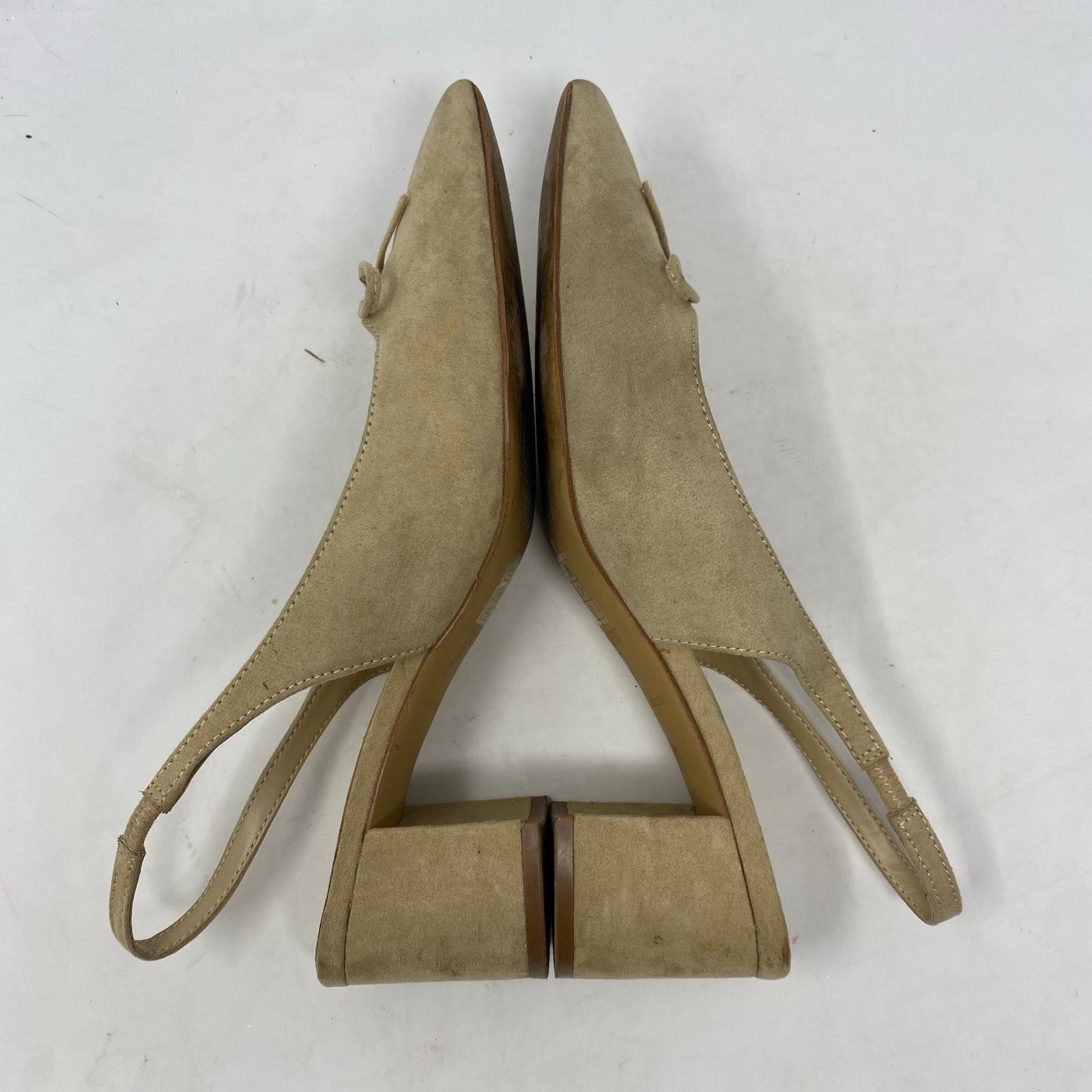 J.Crew J.Crew Slingback Bow Heels in Saddle Shoes Womens Size 9 Size US 9 / IT 39 - 6 Thumbnail