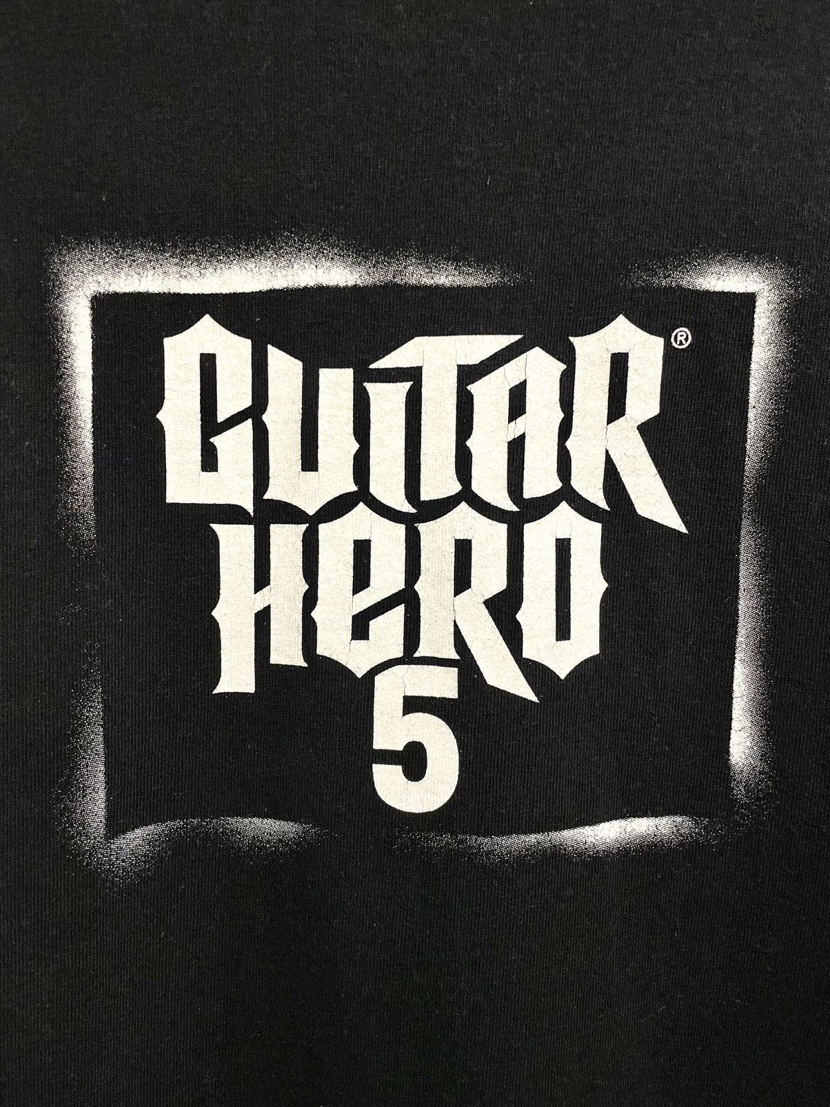 Vintage Vintage 00s Guitar Hero 5 Video Game Promo T-Shirt Size L Size US L / EU 52-54 / 3 - 10 Thumbnail