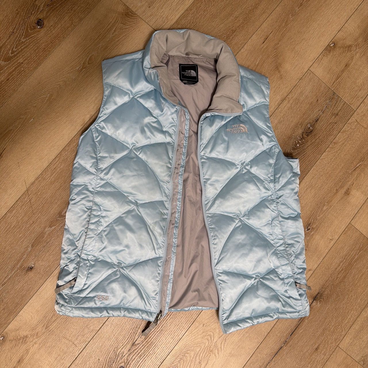 The North Face The North Face baby blue puffer vest Size XL / US 12-14 / IT 48-50 - 4 Thumbnail
