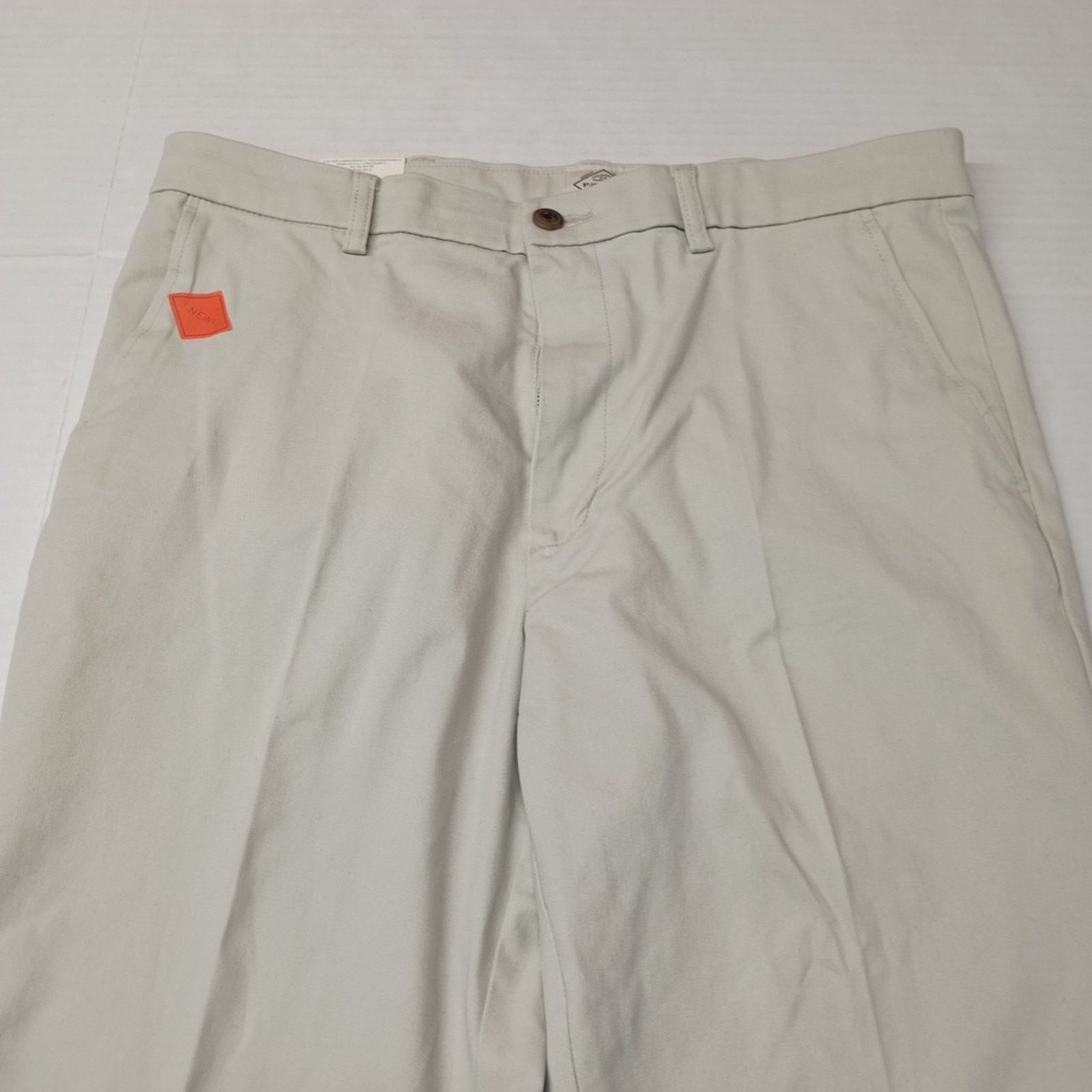 St. Johns Bay St. John's Bay Classic Fit Chino Pants Mens Size 36x32 Stone Size US 36 / EU 52 - 4 Thumbnail