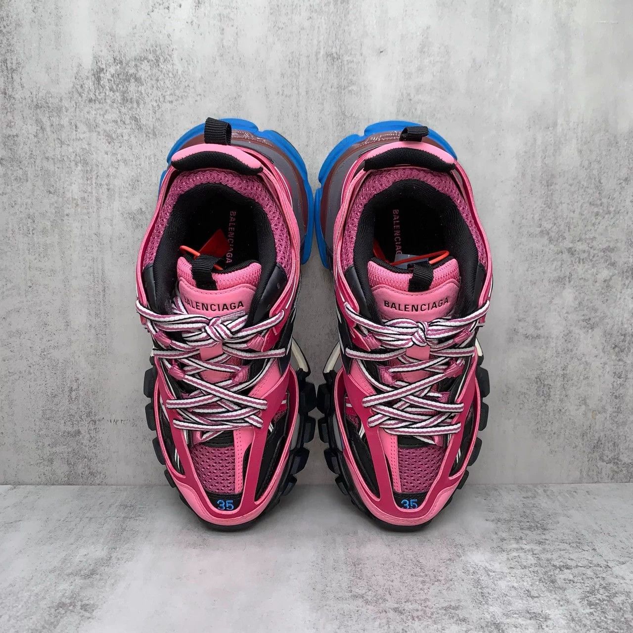Balenciaga Balenciaga Track Pink 35 98 New with Box Size US 4.5 / IT 34.5 - 6 Thumbnail