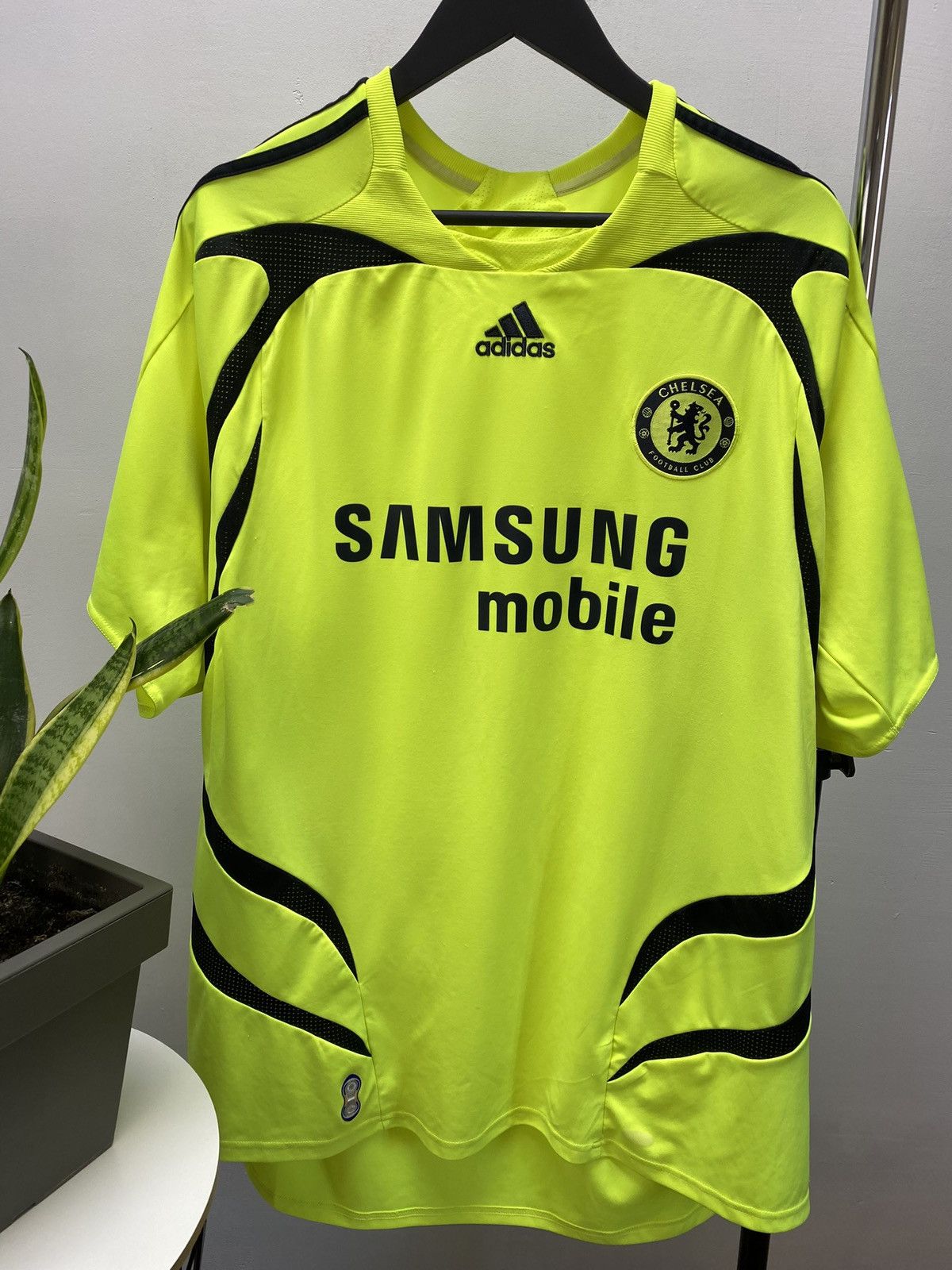 Adidas Adidas Chelsea Away Jersey Vintage 2007-2008 Soccer Football Size US XXL / EU 58 / 5 - 3 Thumbnail