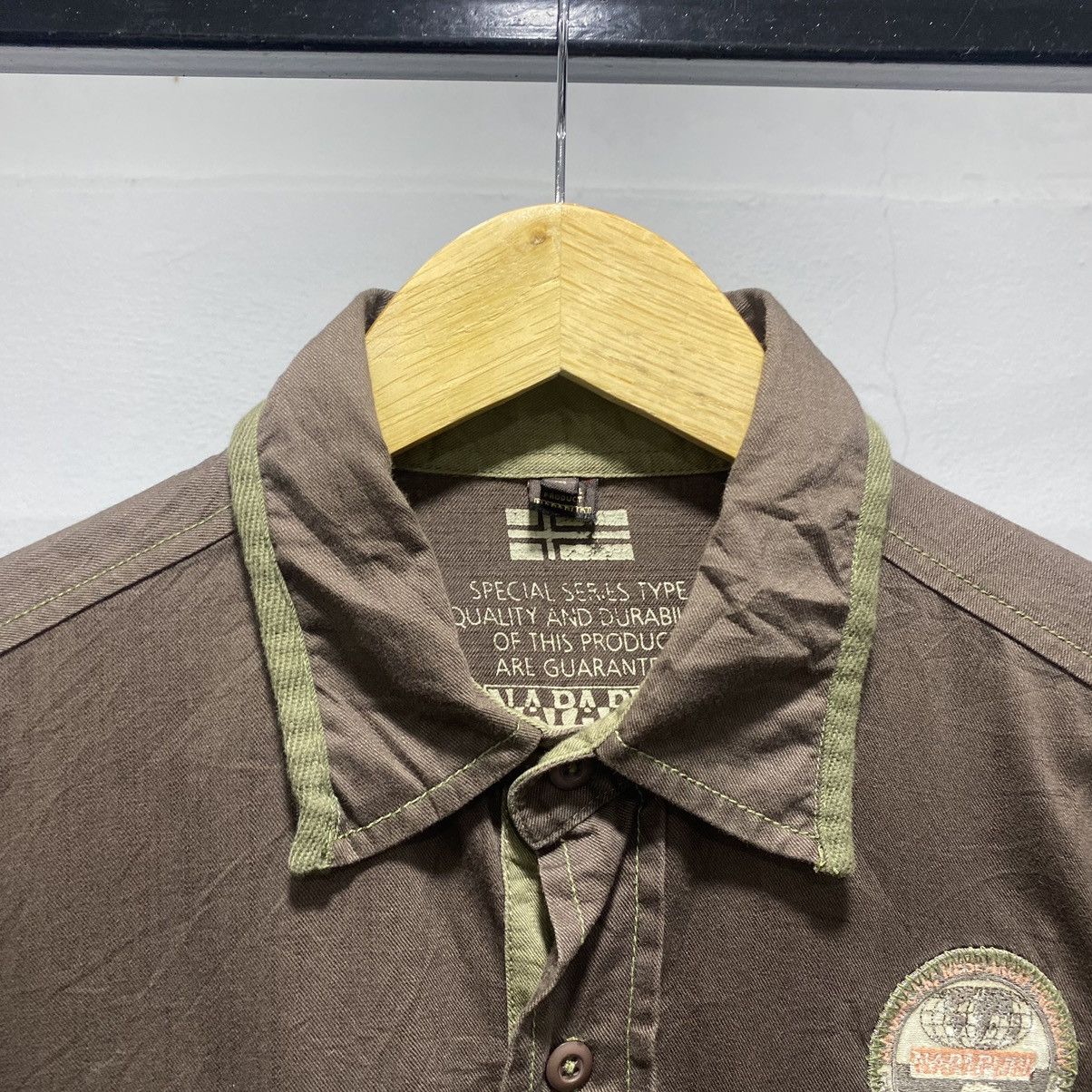 Napapijri × Vintage Sick☠️ Napapijri Workshirt Ls Cowboy Hiking 90s Size US M / EU 48-50 / 2 - 8 Thumbnail