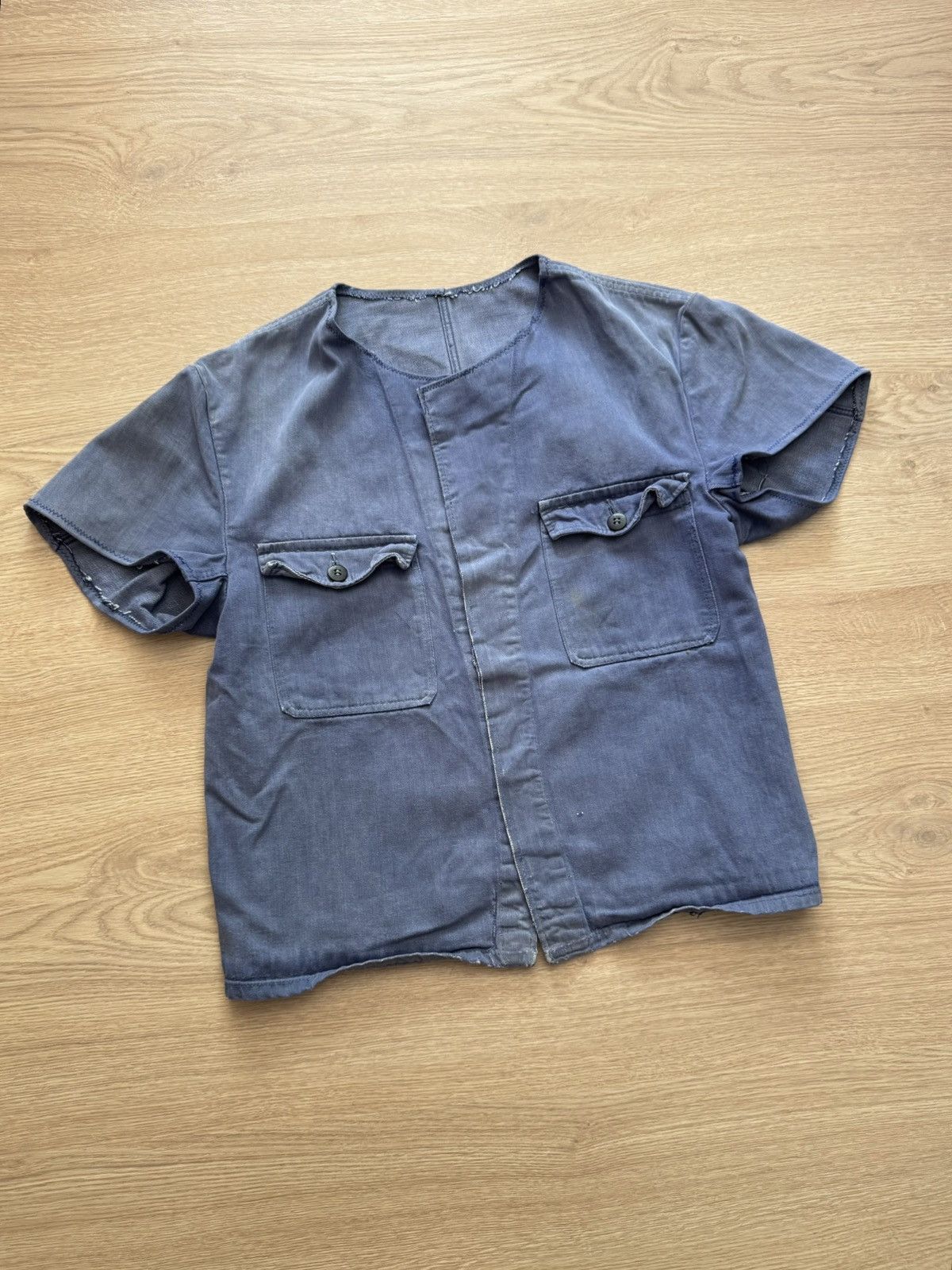 Le Laboureur Vintage 70-80’s European Le Laboureur French Work T-Shirt Size XL / US 12-14 / IT 48-50 - 1 Thumbnail